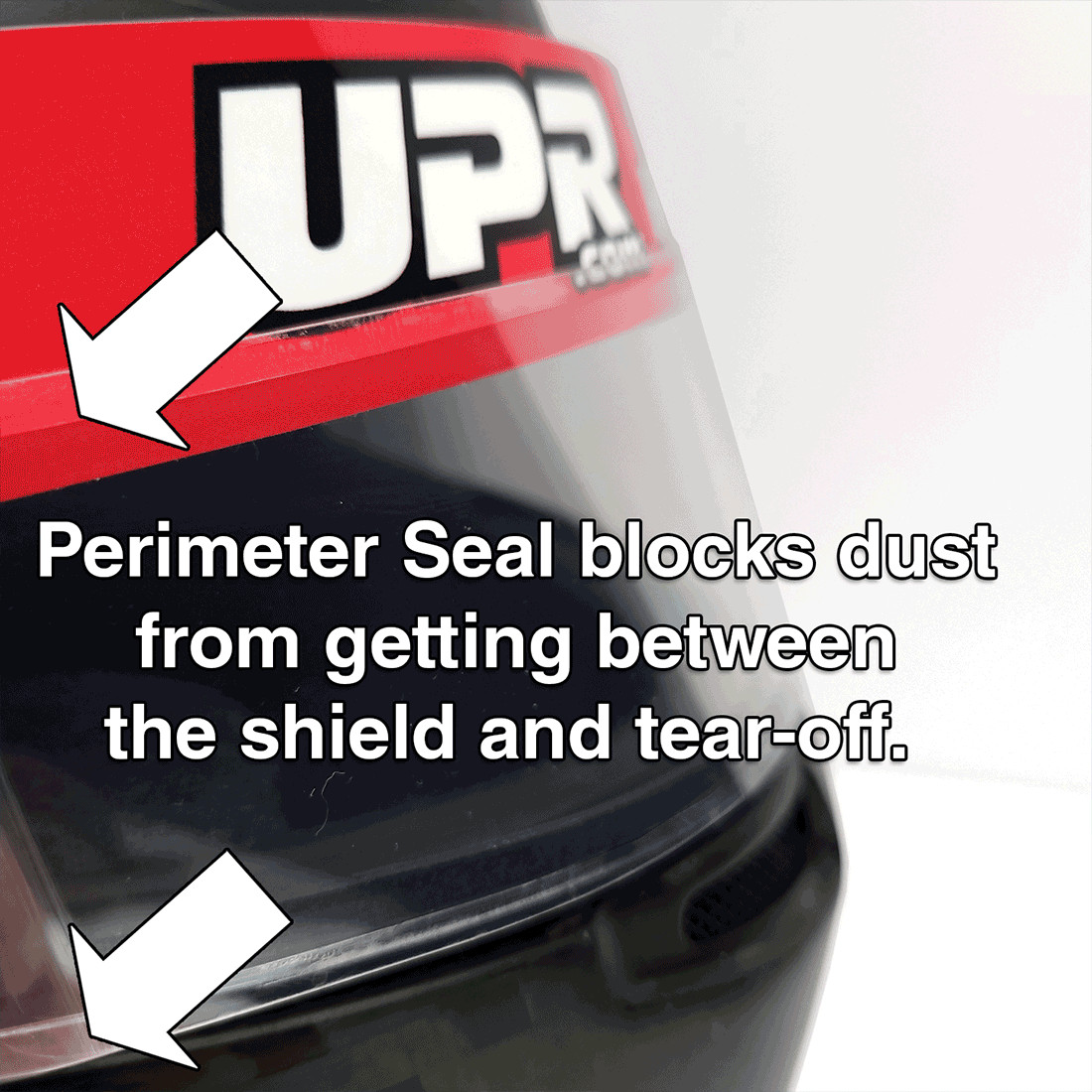 Racing Optics Perimeter Seal Tear Offs | Impact Simpson | 10209CP 30 Pack