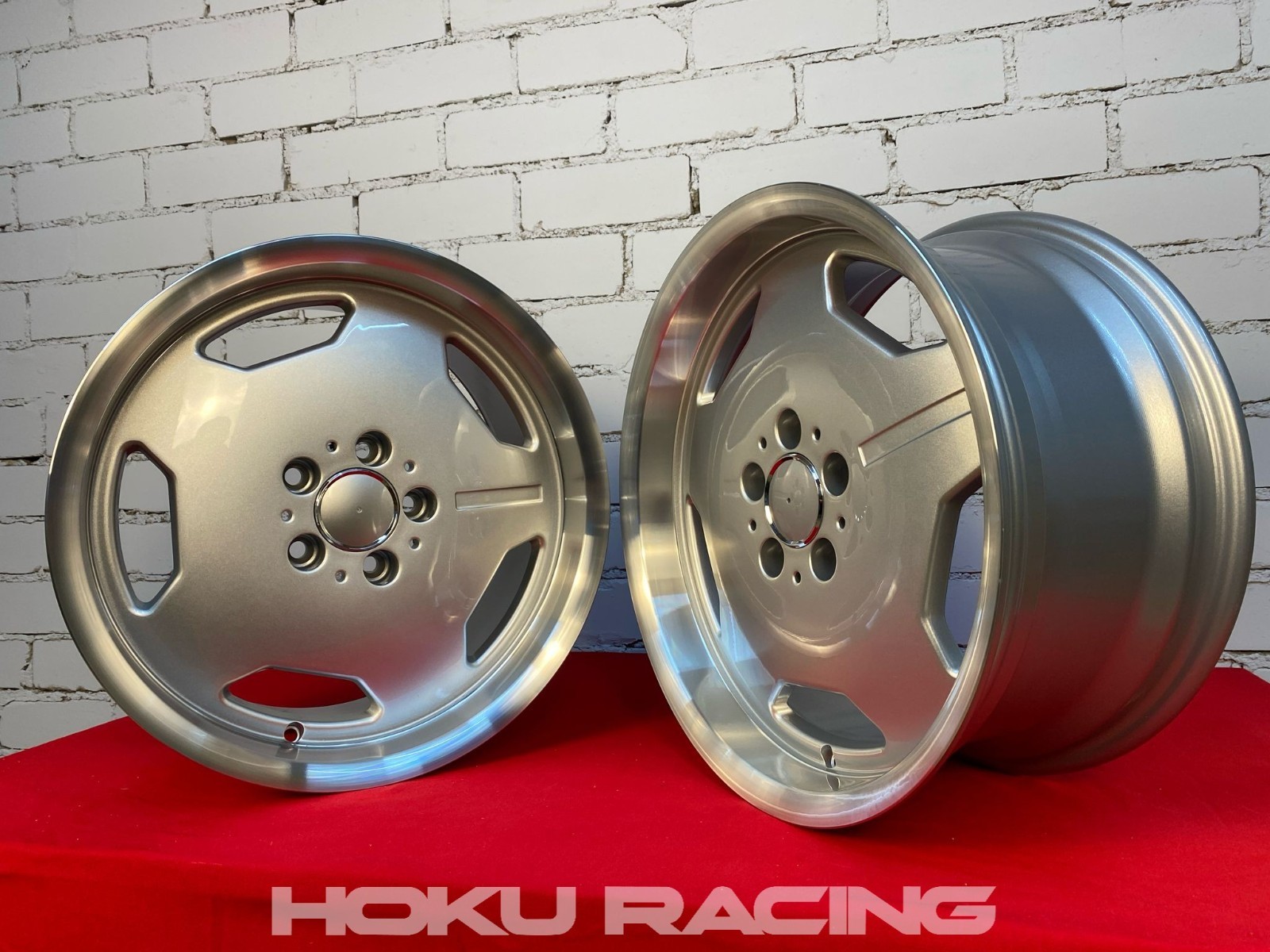 4X 17″ AMG AERO style 9J ET30 wheels MONOBLOCK DEEP DISH fit for Mercedes 5×112