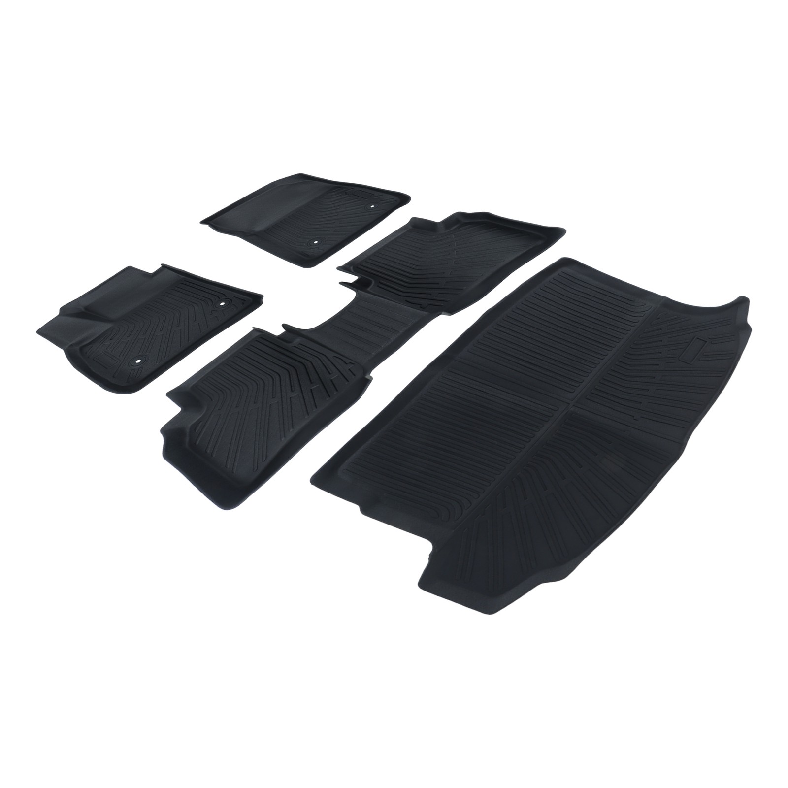 Floor Mats For Buick Envision 2021 2022 2023-2026 All Weather Cargo Liners Black