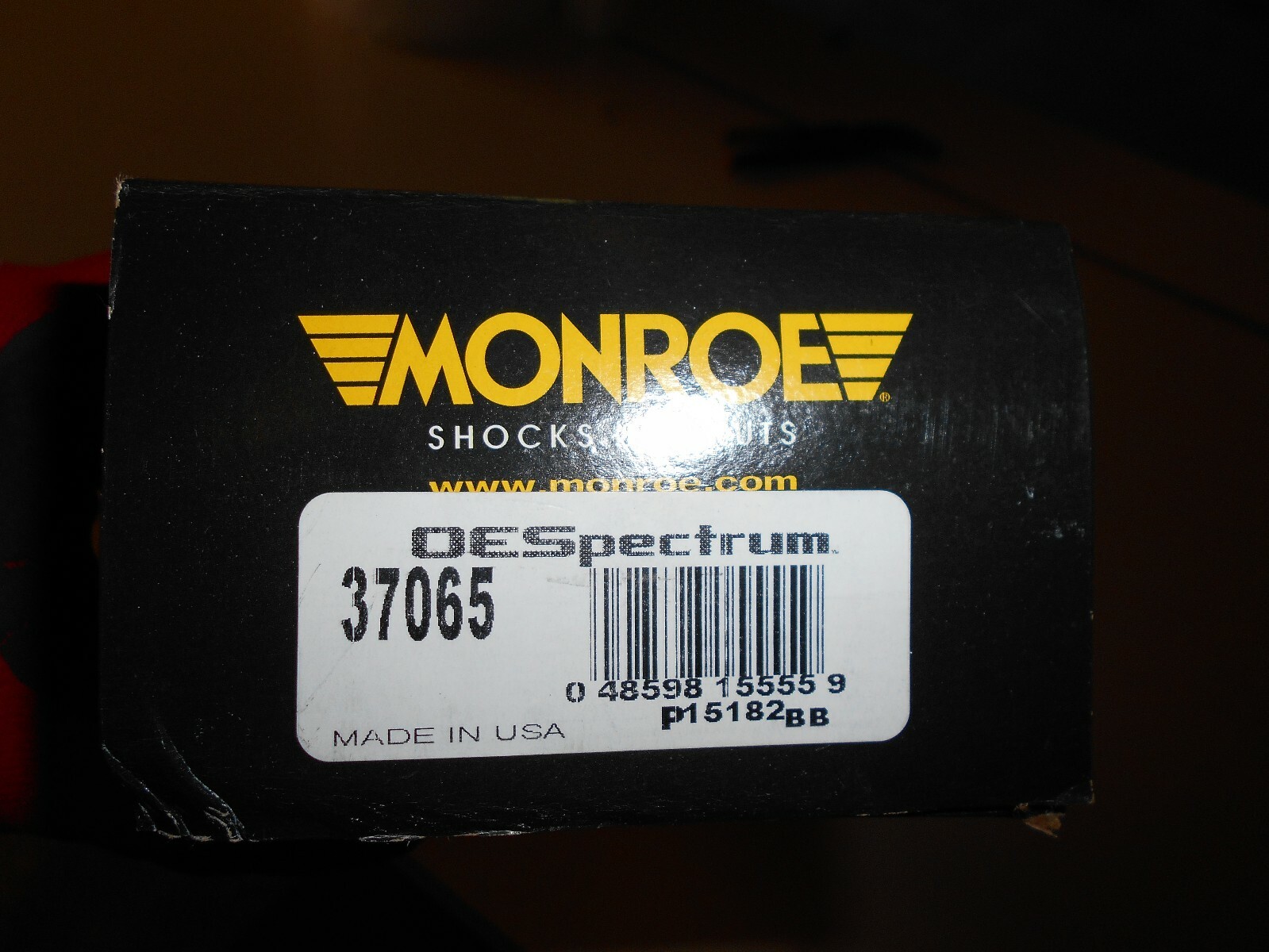 37065 Monroe OE Spectrum LT Shock Absorber REAR for Chyrsler Dodge Plymouth