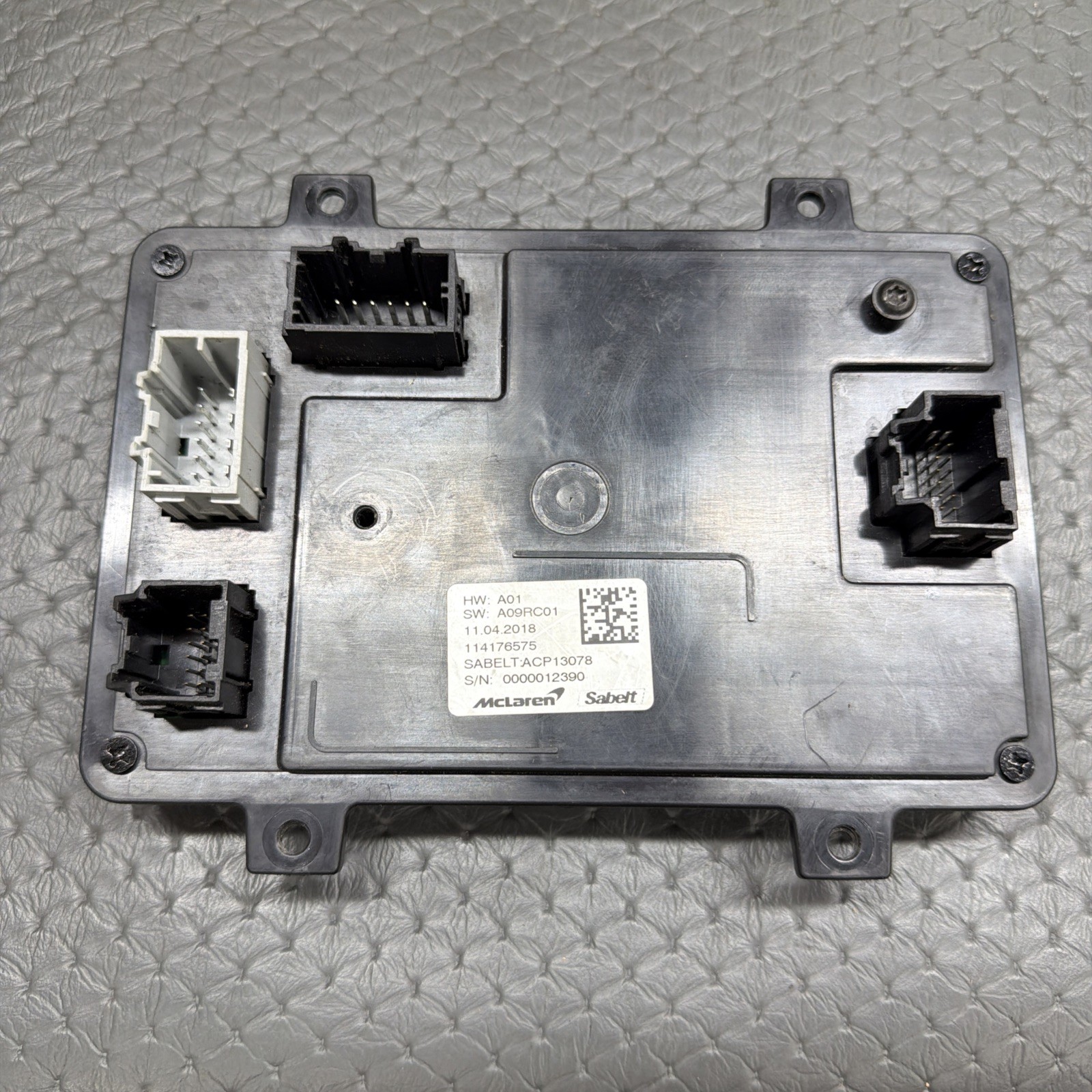 McLaren MP4-12c 540 650 675 Control Module Sabelt ACP13078 114176575 OEM