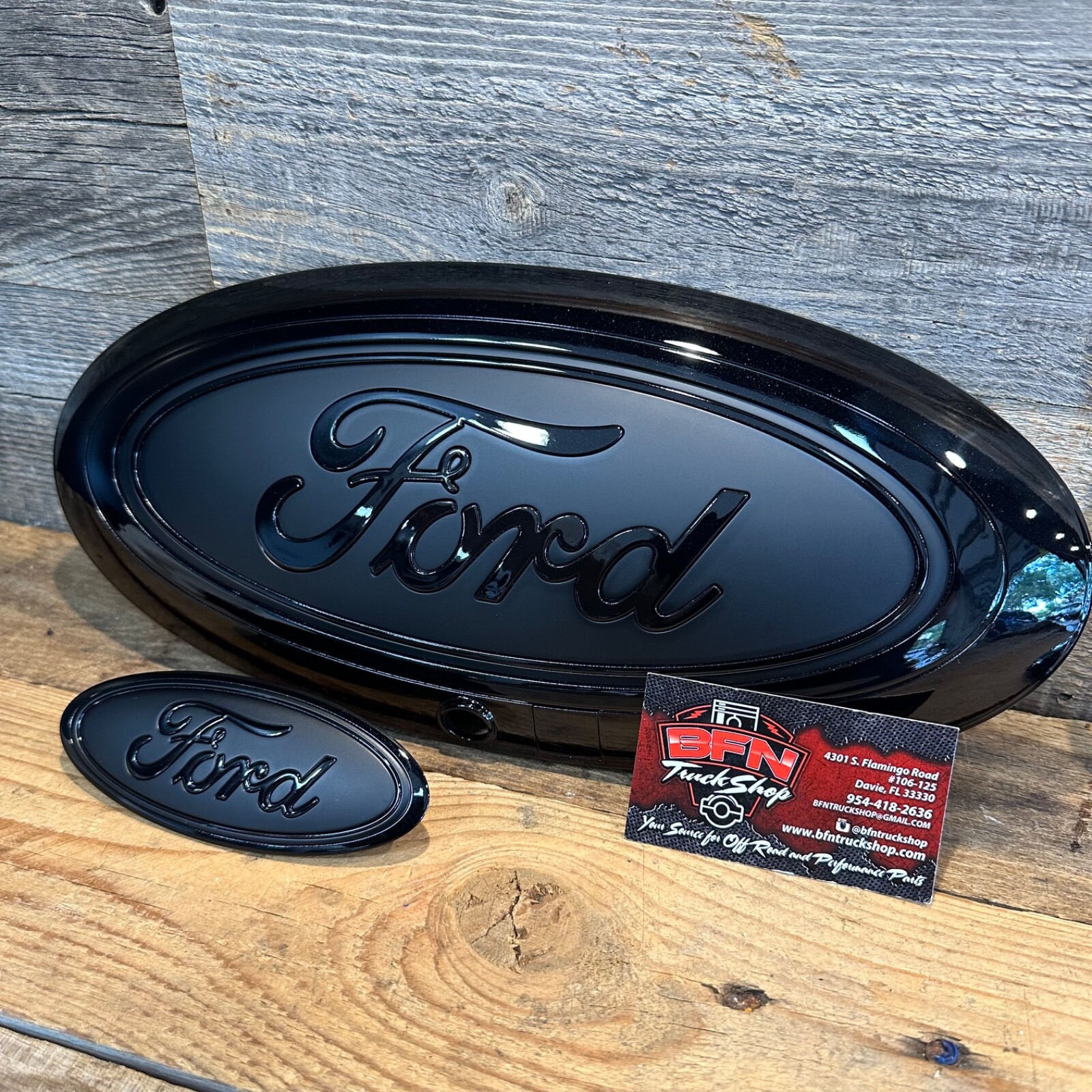 2023+ F250 F350 F450 Superduty Custom Painted Ford Front & Rear Emblem Oval Set