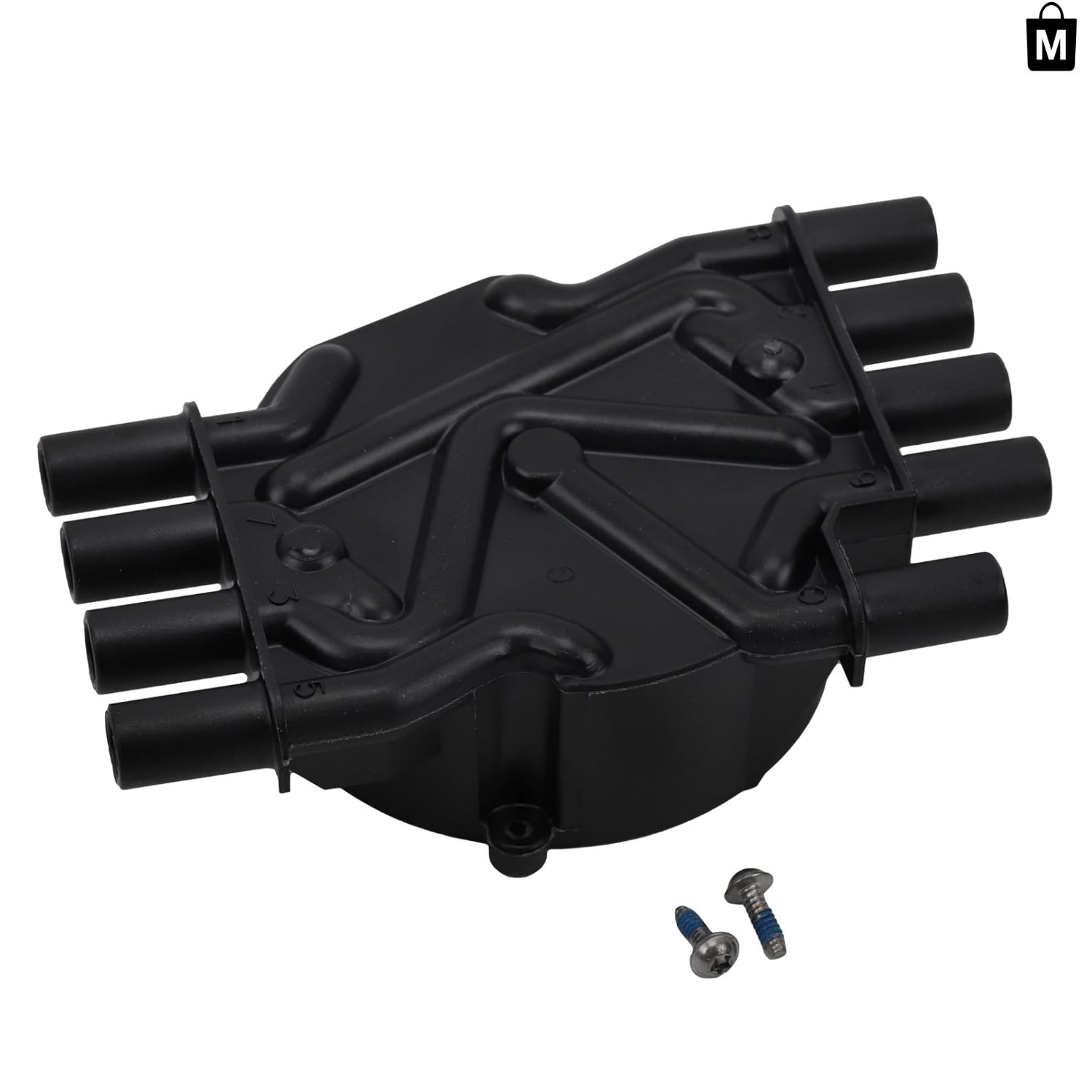 Vehicle-Specific Metal Ignition Distributor Cap – 8 Towers, Lightweight Design