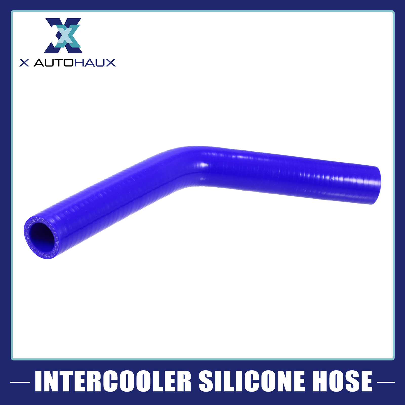 25mm 0.98″ 45 Degree Auto Elbow Coupler Silicone Hose Intercooler Tube Blue