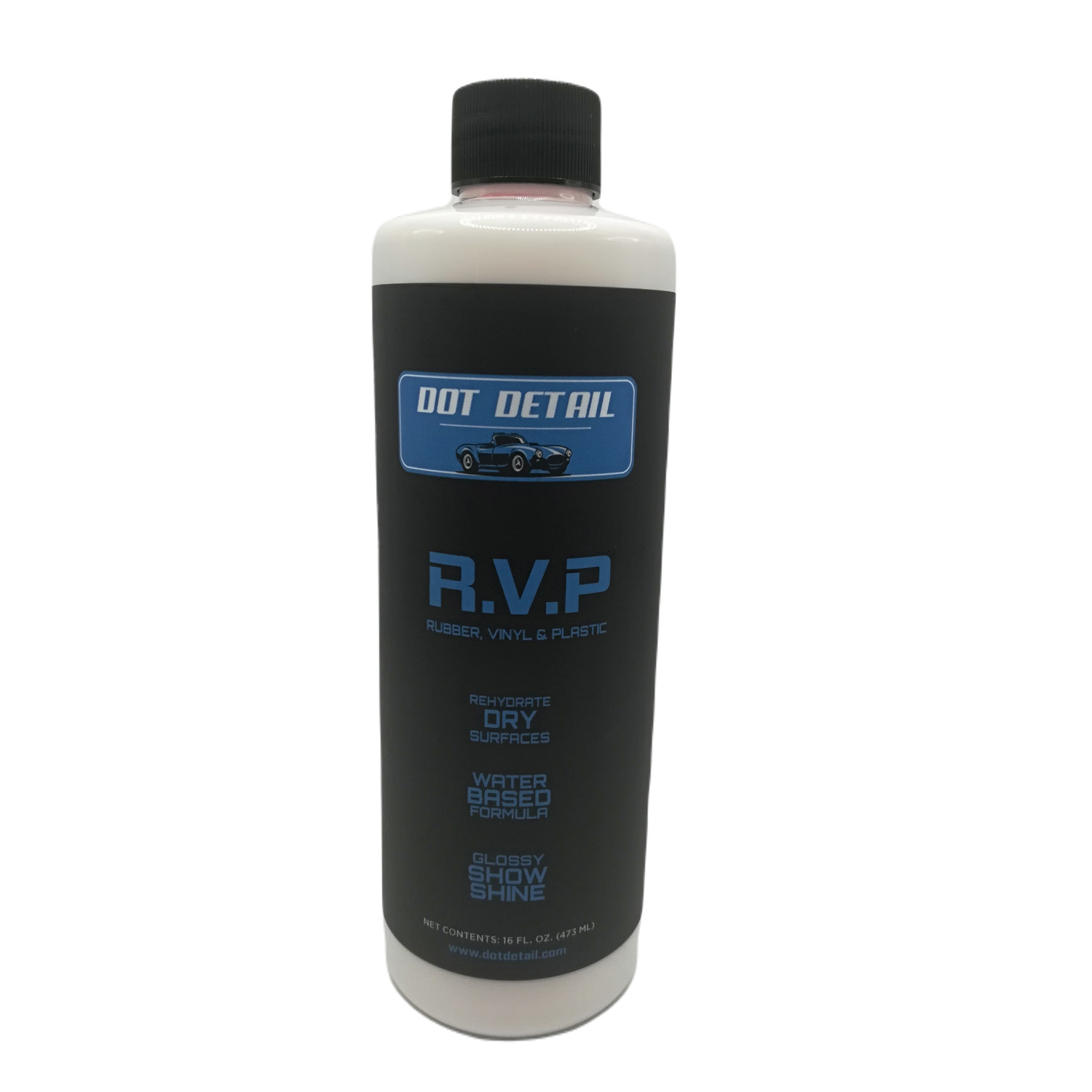 Dot Detail Rubber, Vinyl and Plastic Spray 16 oz Gives a Show Shine Look