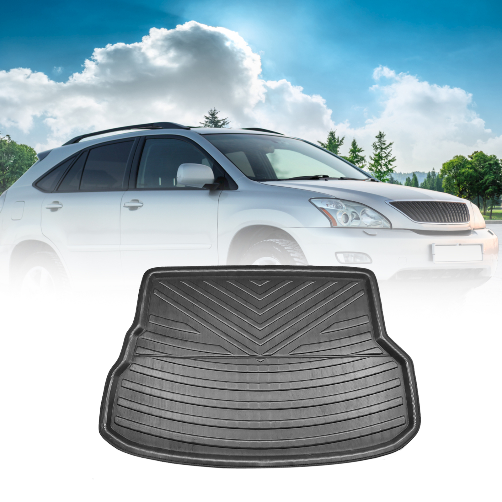 Cargo Trunk Tray Cargo Liner Rear Floor Mat for Lexus RX270 RX350 2010-2015
