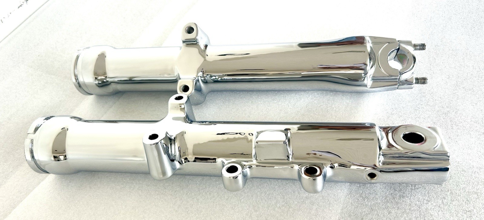 Harley FXST Fork Sliders legs SOFTAIL FXSTI 2000 -06 G593 CHROME Dyna Sale