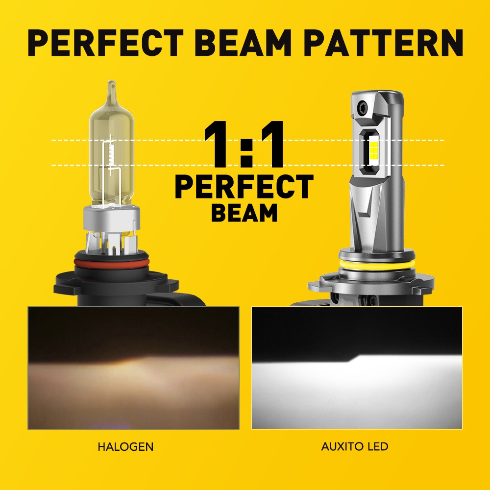 9006 HB4 LED Headlight Bulb Kit Low Beam 100W 50000LM Super Bright 6500K White