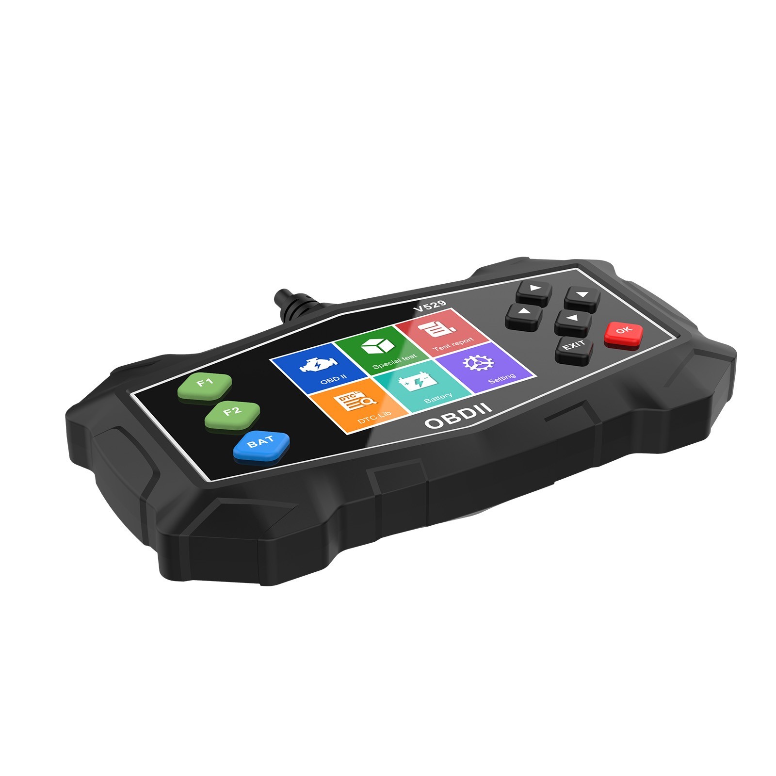 OBD2 Scanner Engine Diagnostic Tool Full Modes Battery Test Live Data Stream