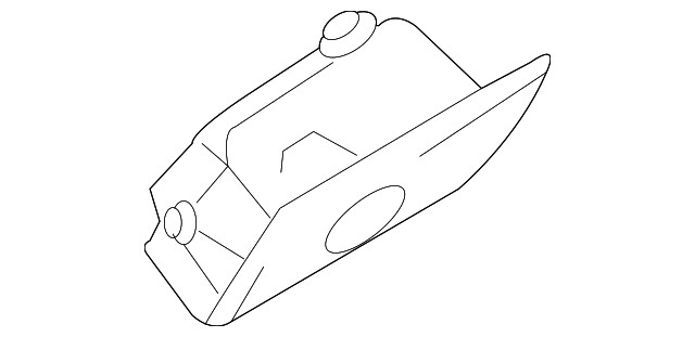Genuine Volkswagen Glove Box Handle 1K1-857-147-D-3Q7