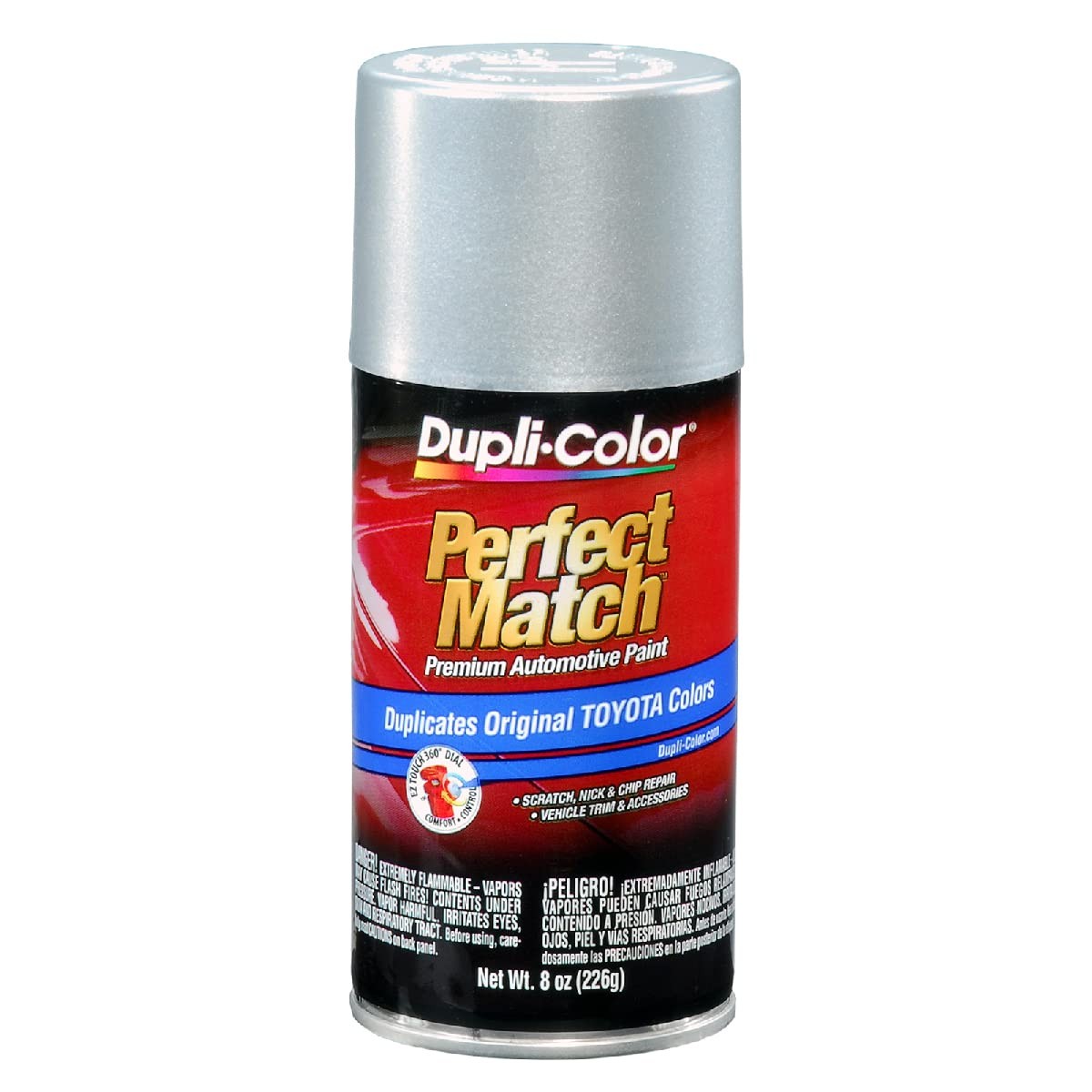 Dupli-Color EBTY15307 Toyota Silver Metallic Spray Paint 147/148 8 oz