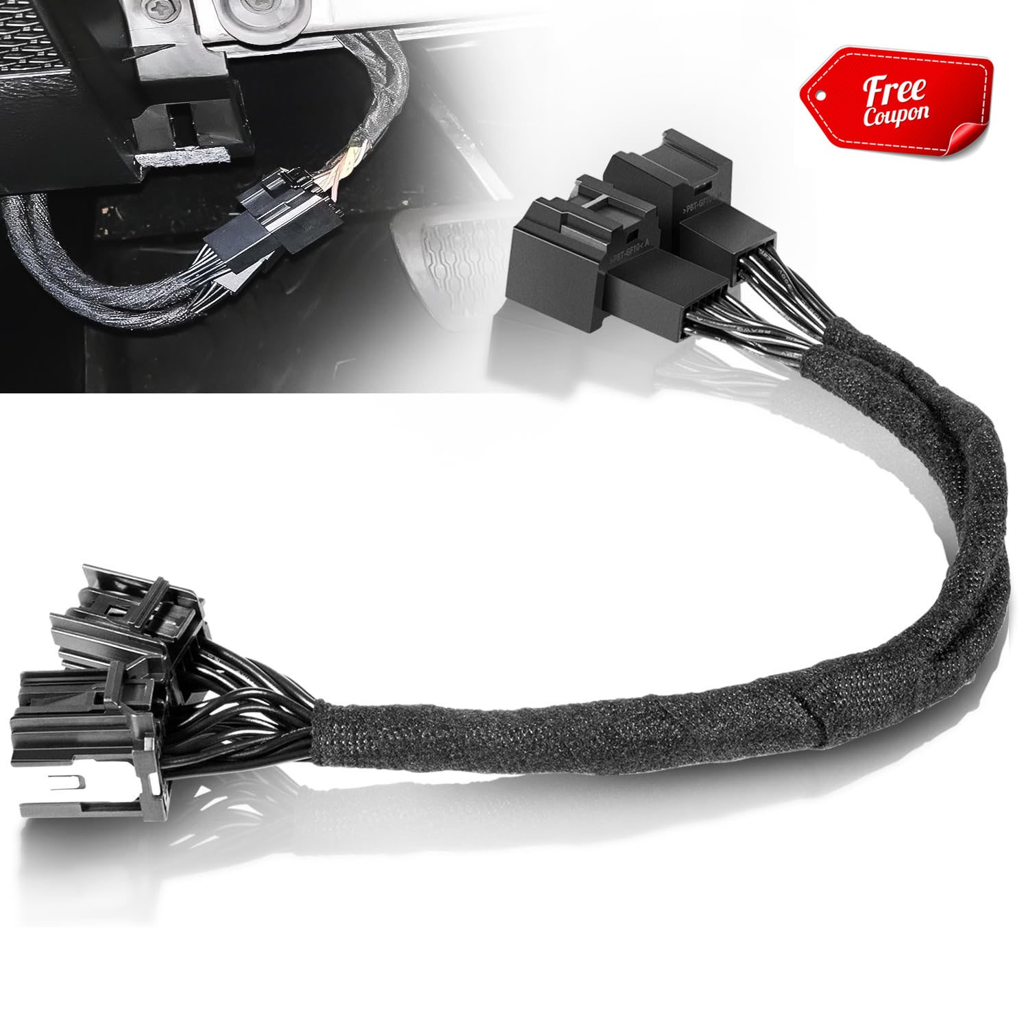 SGW Extension Cable For Jeep Gladiator 2020+ Wrangler JL 2018+ for Tazer DT JL