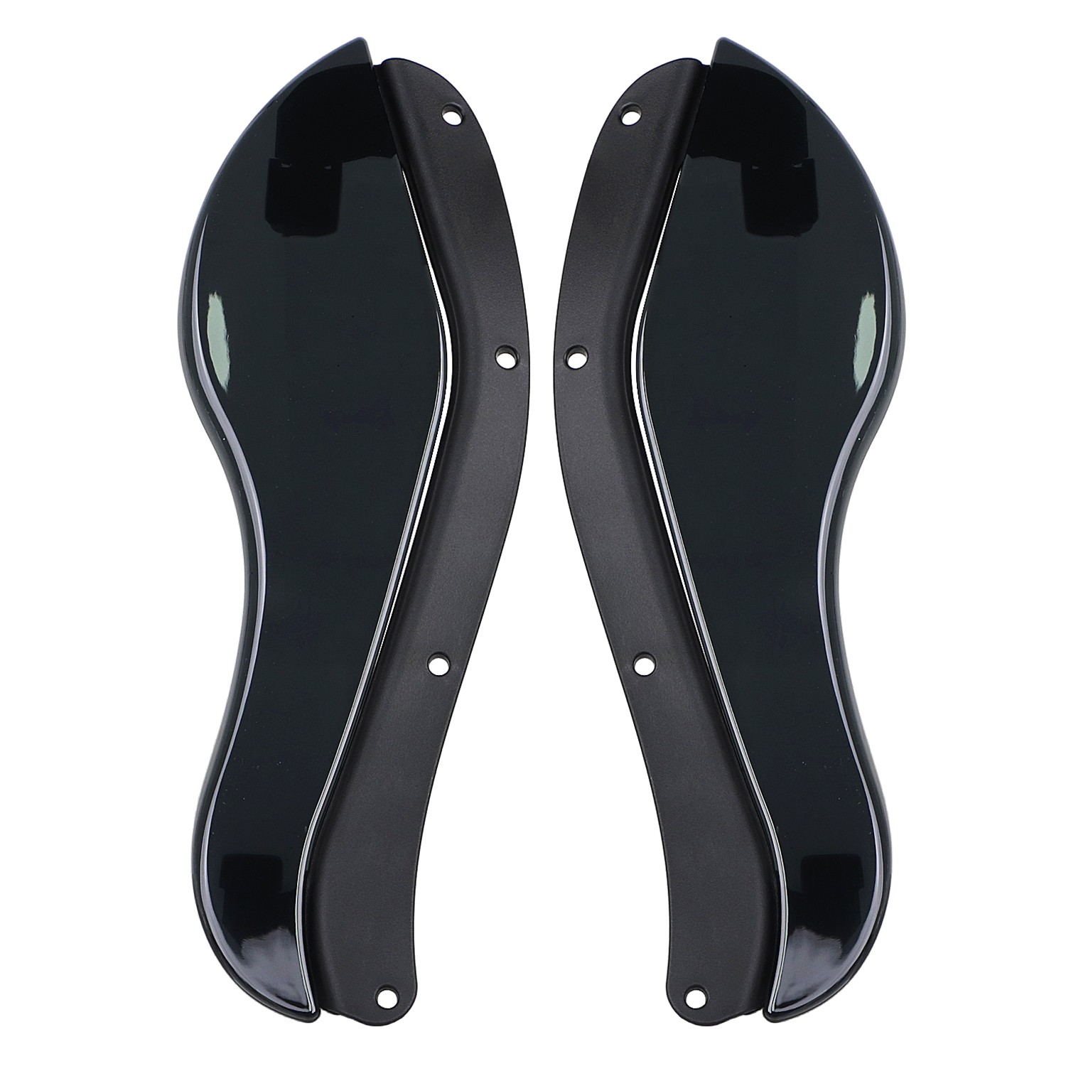 Smoke Fairing Wind Side Air Deflectors For Harley Electra Street Tri Glide 08-13