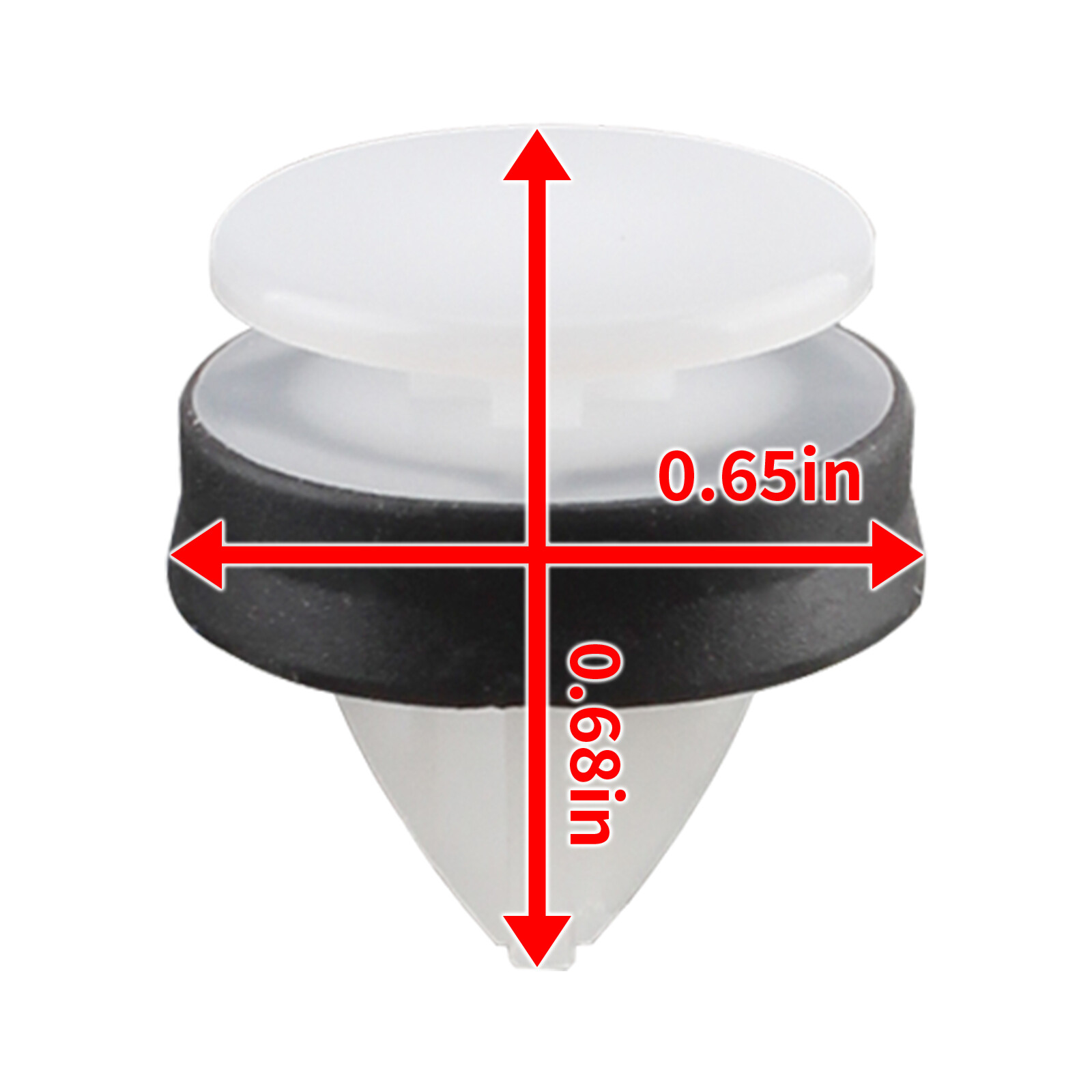 160Pcs Side Body Panel Molding Clip W/ Seal For Ford Transit Cargo&Passenger Van