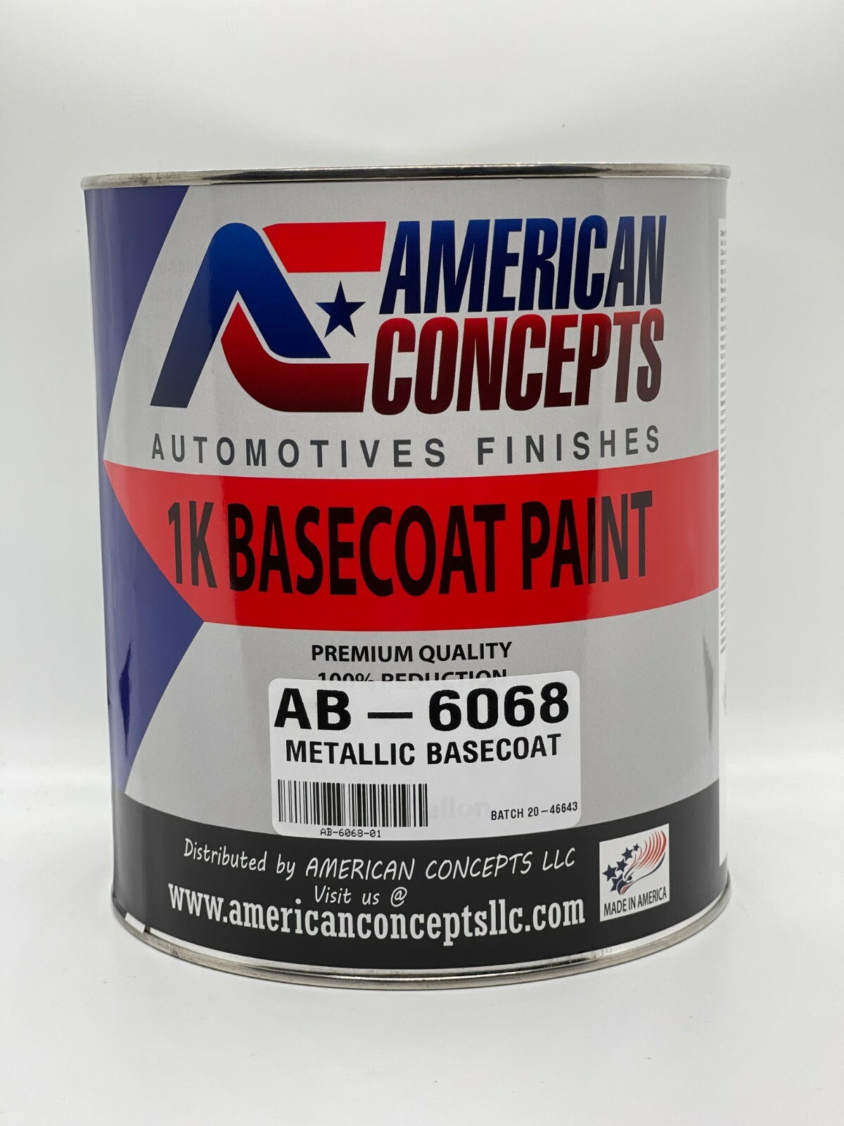 *PROMO SALE* AMERICAN CONCEPTS FACTORY PACK BASECOATS-BLACK, WHITE, RED, SILVER