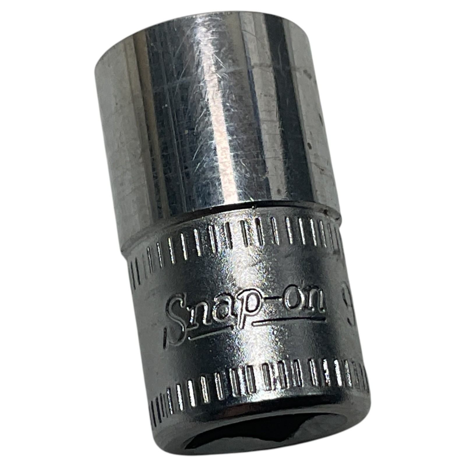 Snap-on 9mm Shallow Socket 1/4″ Drive 6 Point TMM9 Sold As Pictured Mechanic