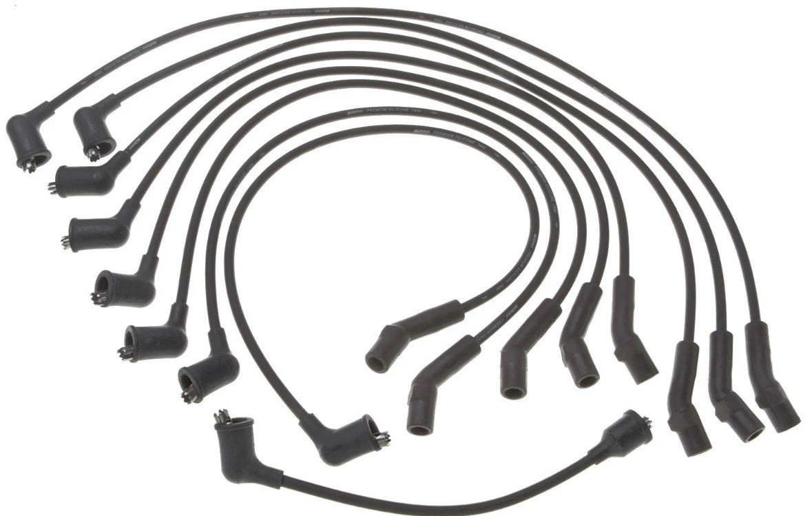 High-Performance Spark Plug Wire Set with 3 Pin XLR Connectors – 9088N Model