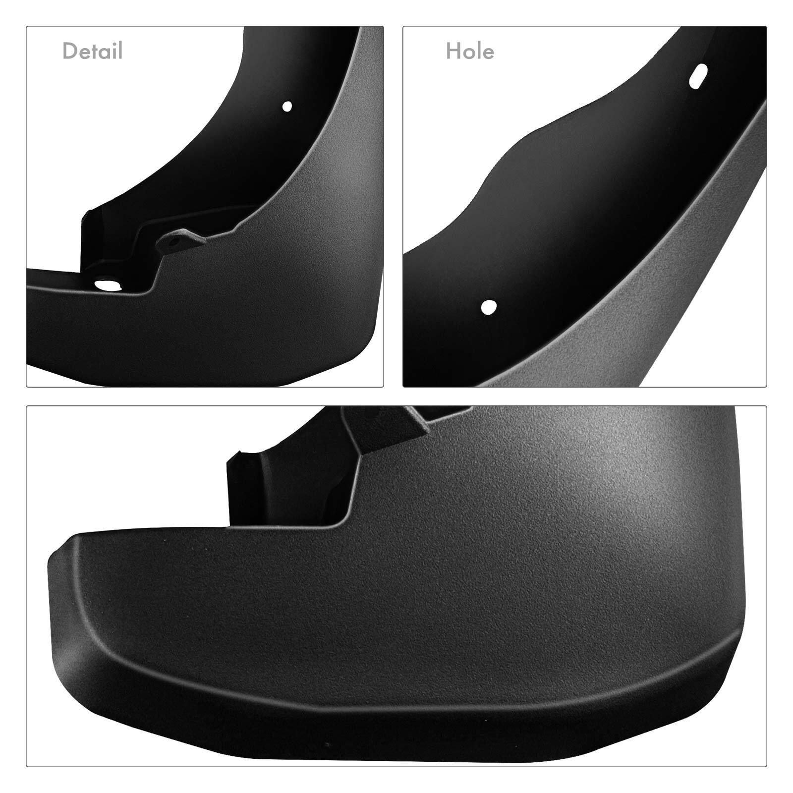 4x Front & Rear Splash Guards Mud Flaps for Nissan Frontier 2005-2022 Pickup