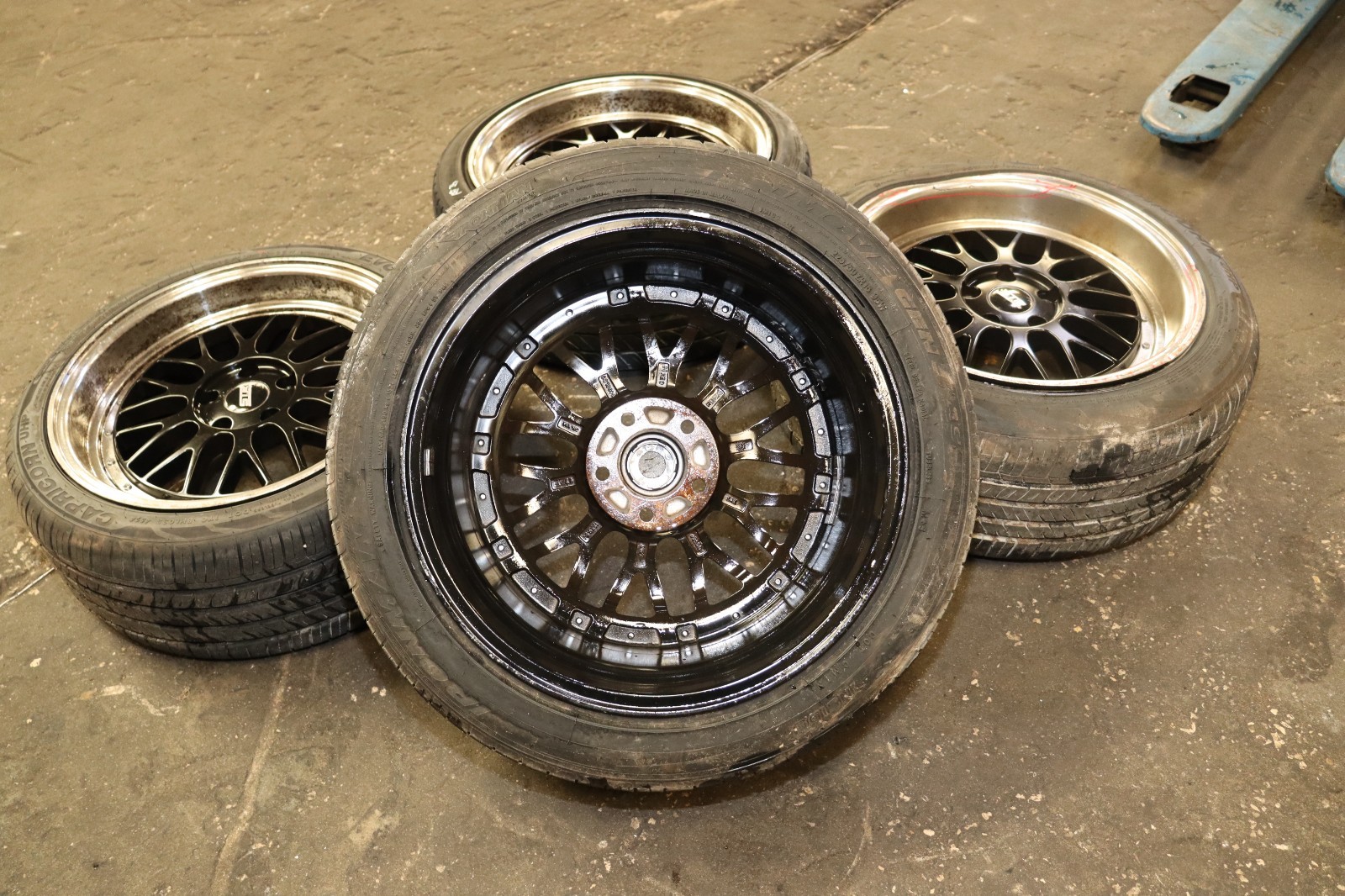 2004-2008 Acura TSX STR Racing 18″ 5×114.3 Wheel sets Rim 18×9.5 & 18×8.5