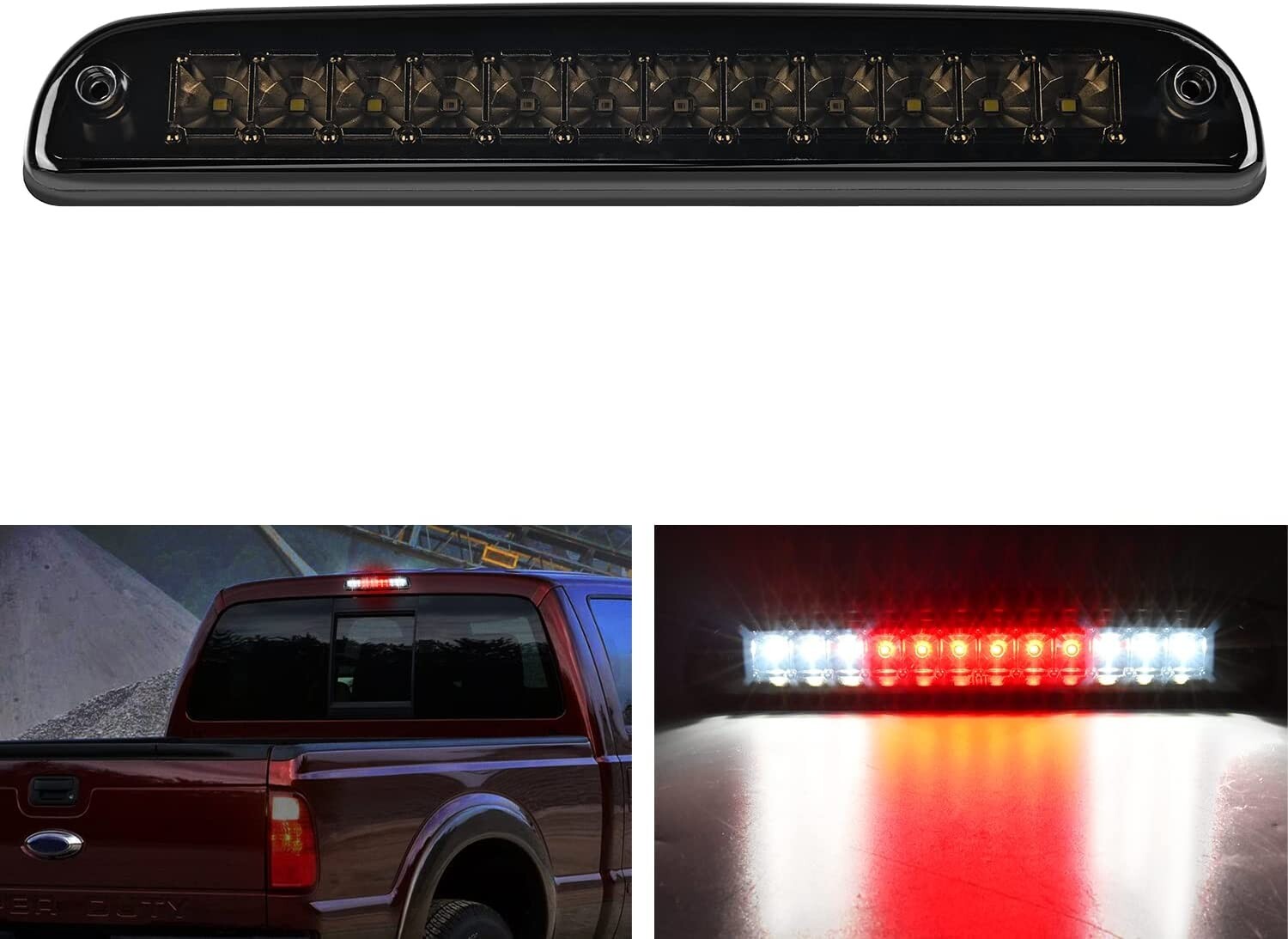 Nilight Third Brake Lights Tail High Mount LED Lights 2 Years Warranty