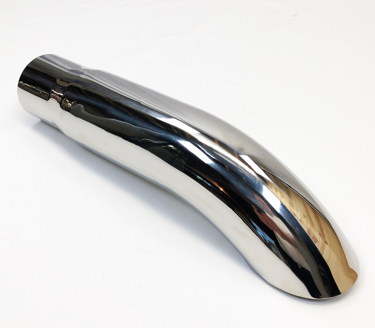 Exhaust Tip 3.50 X 16.00 Long 3.50 Inlet WTD35016-350-HP-SS Turn Down 304 Sta