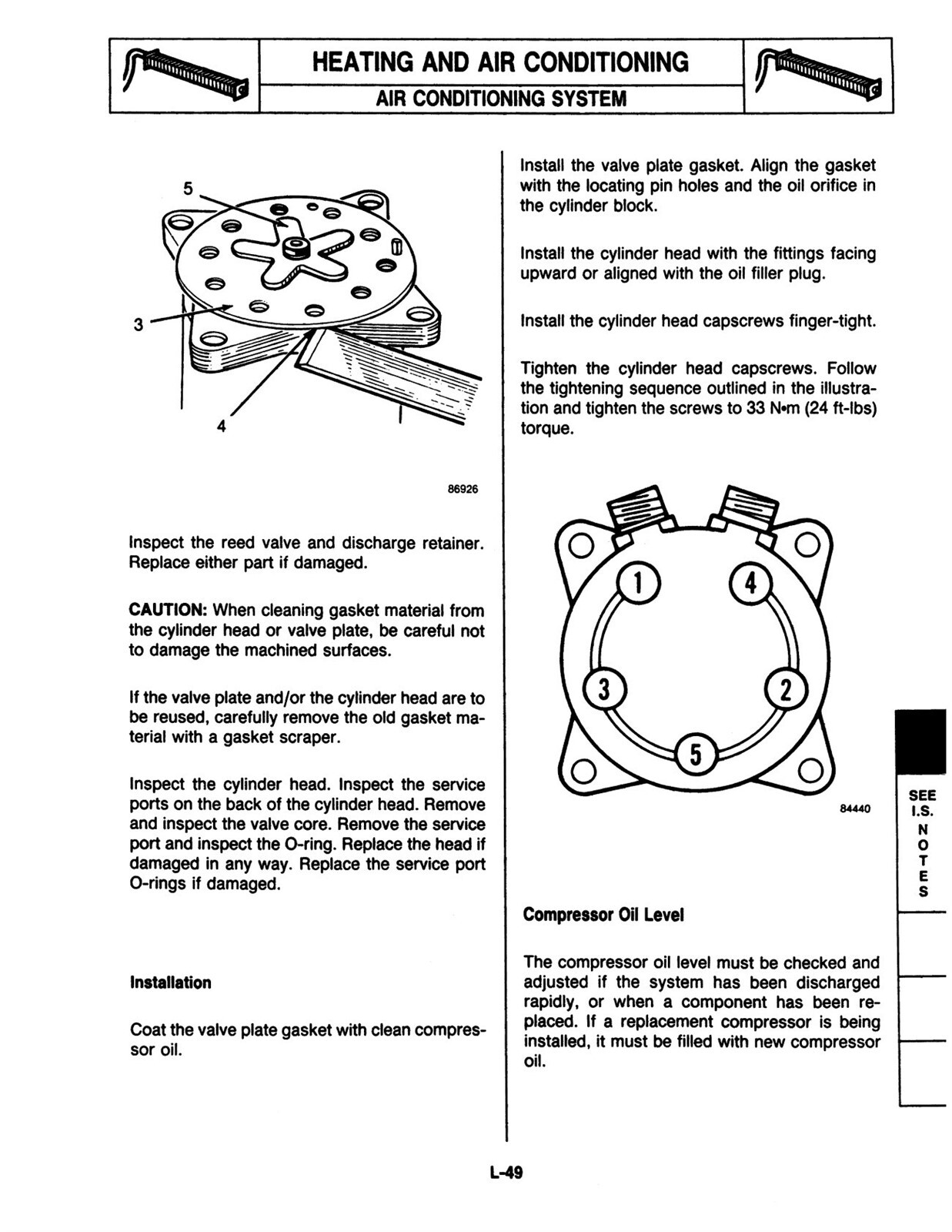1987 – 1988 Jeep Wrangler / YJ Service Workshop Manual – M.R. 279