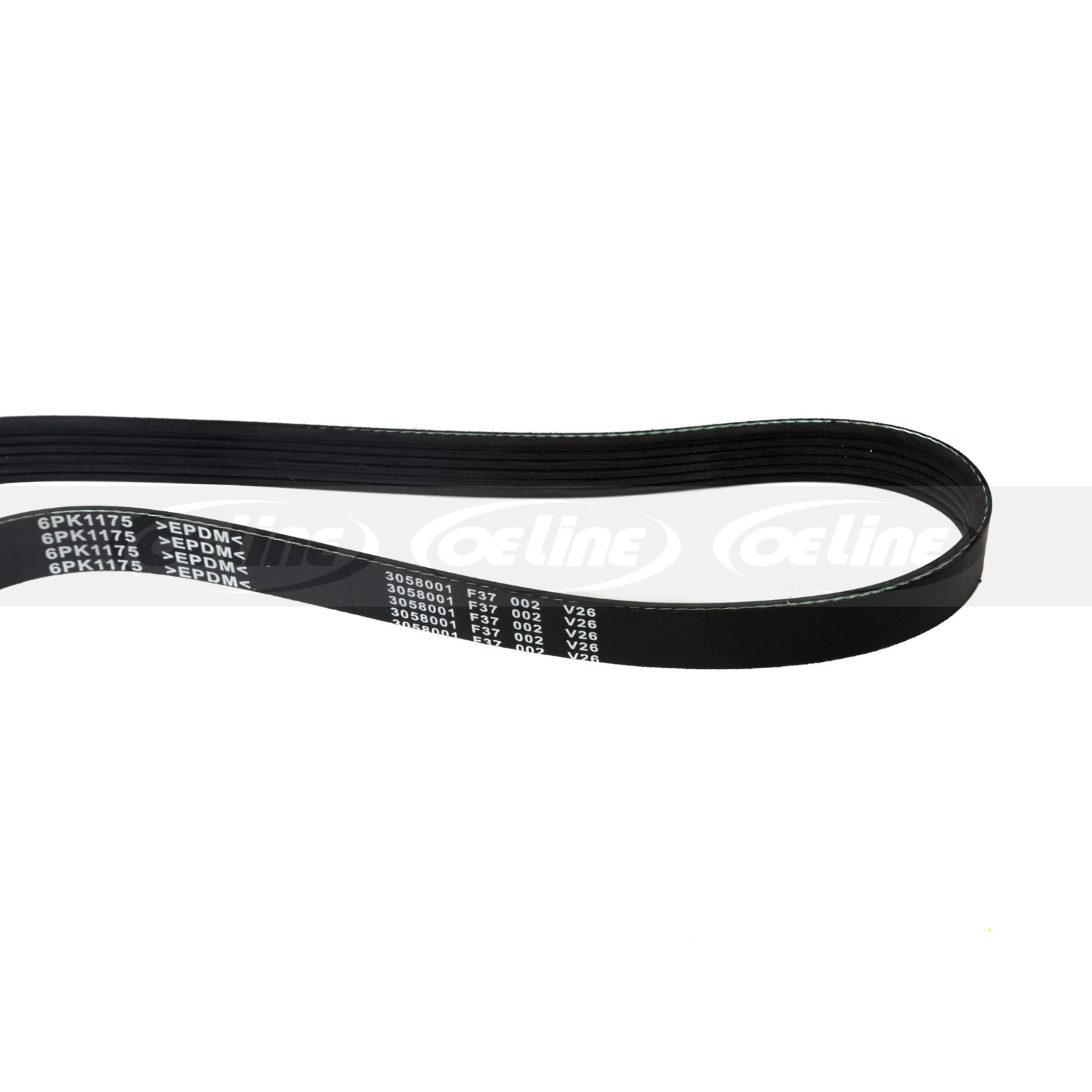EPDM Fit 98-02 Honda Accord V6 3.0L -Alt-AC-Pw​r -6PK1175 4PK1120 Drive Belt Set