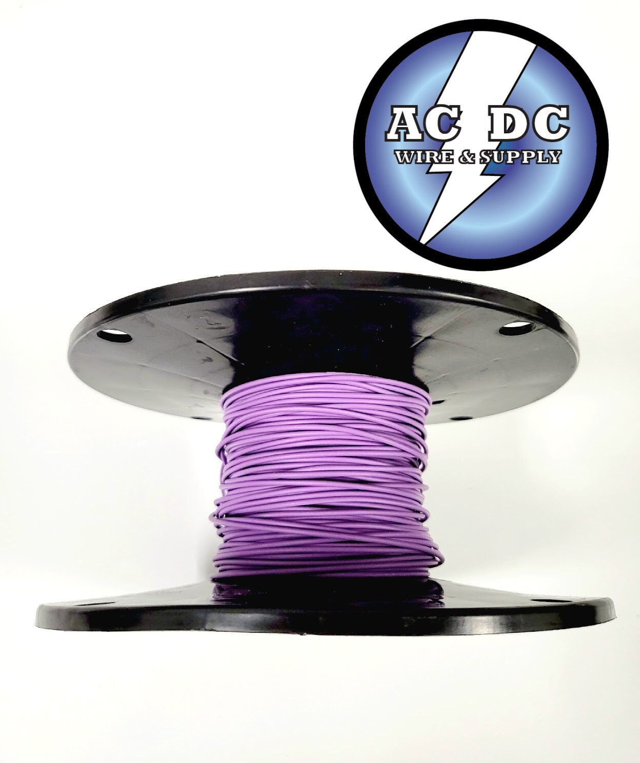 REEL OF 100 FEET AUTOMOTIVE WIRE 18 AWG HIGH TEMP TXL WIRE PURPLE 100 FT COPPER