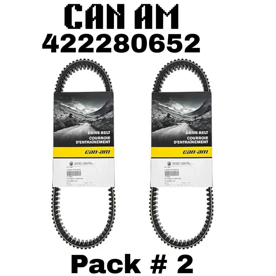 OEM Genuine Canam BRP Maverik X3 Turbo RR 200HP High Performance Belt 422280652