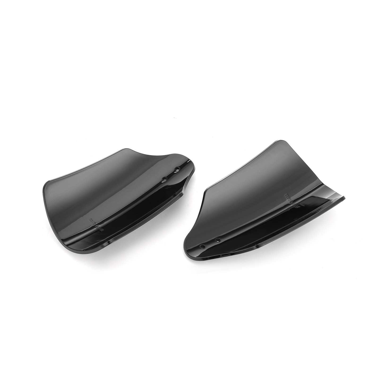 Steel & ABS Plastic Handlebar Handguards For Harley Softail Dyna Street Fat BoB