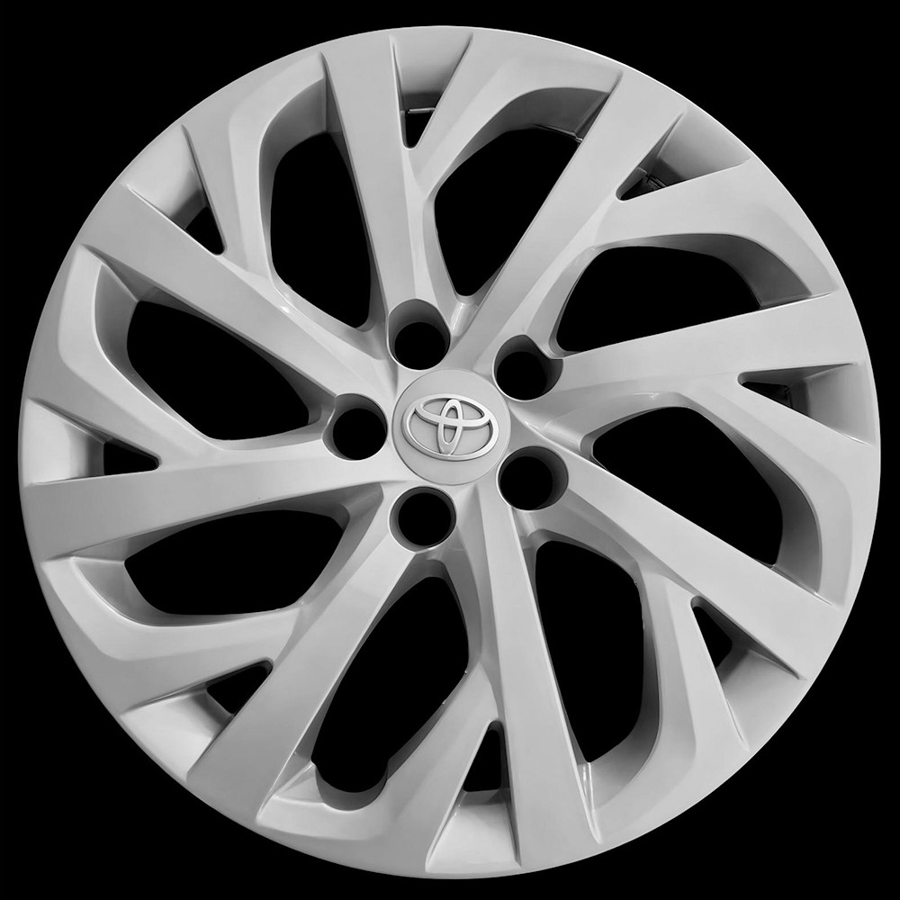 (1) Hubcap Fits for 2017-2019 Toyota Corolla 16″ Wheel Cover Silver 61181 NEW