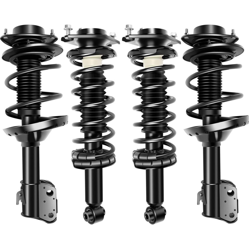 Front & Rear Complete Struts Shock Coil Spring For 2008-2011 Subaru Impreza