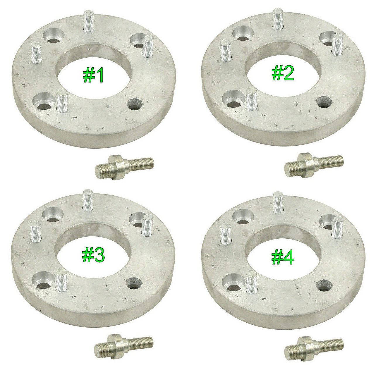 EMPI 9504 VW 4×130 TO CHEVY 4 3/4 WHEEL ADAPTERS X4 DUNE BUGGY BUG BAJA BEETLE