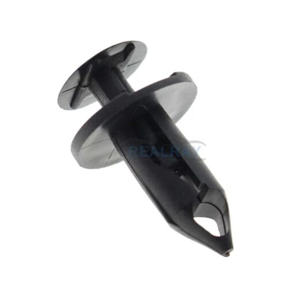 100Pcs 8mm Bumper Clips Auto Car Hole Retainer Rivets Fastener Fender Push Pin