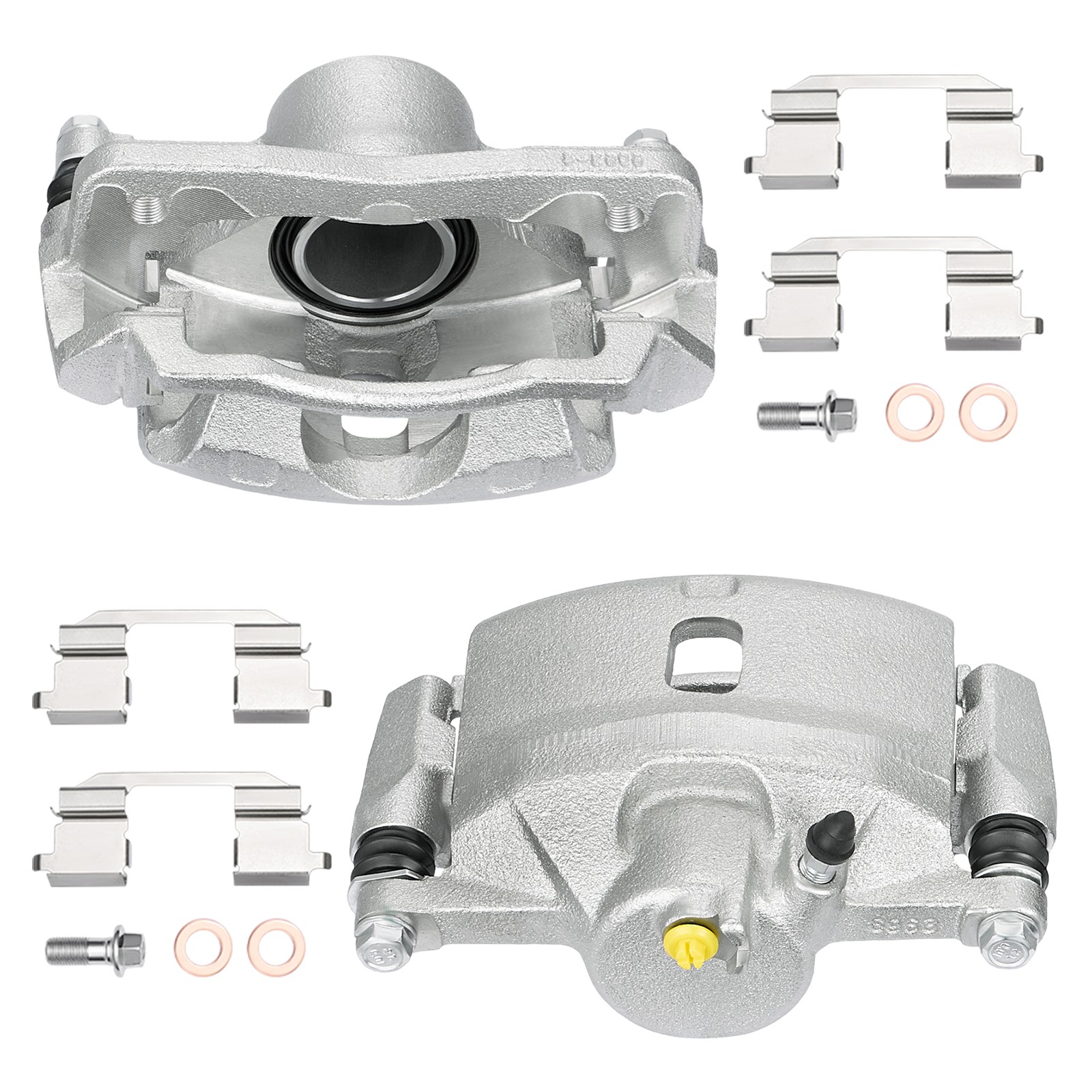 2PCS Front Brake Calipers with Bracket For 1997-2000 Acura EL 1.6L Set of 2
