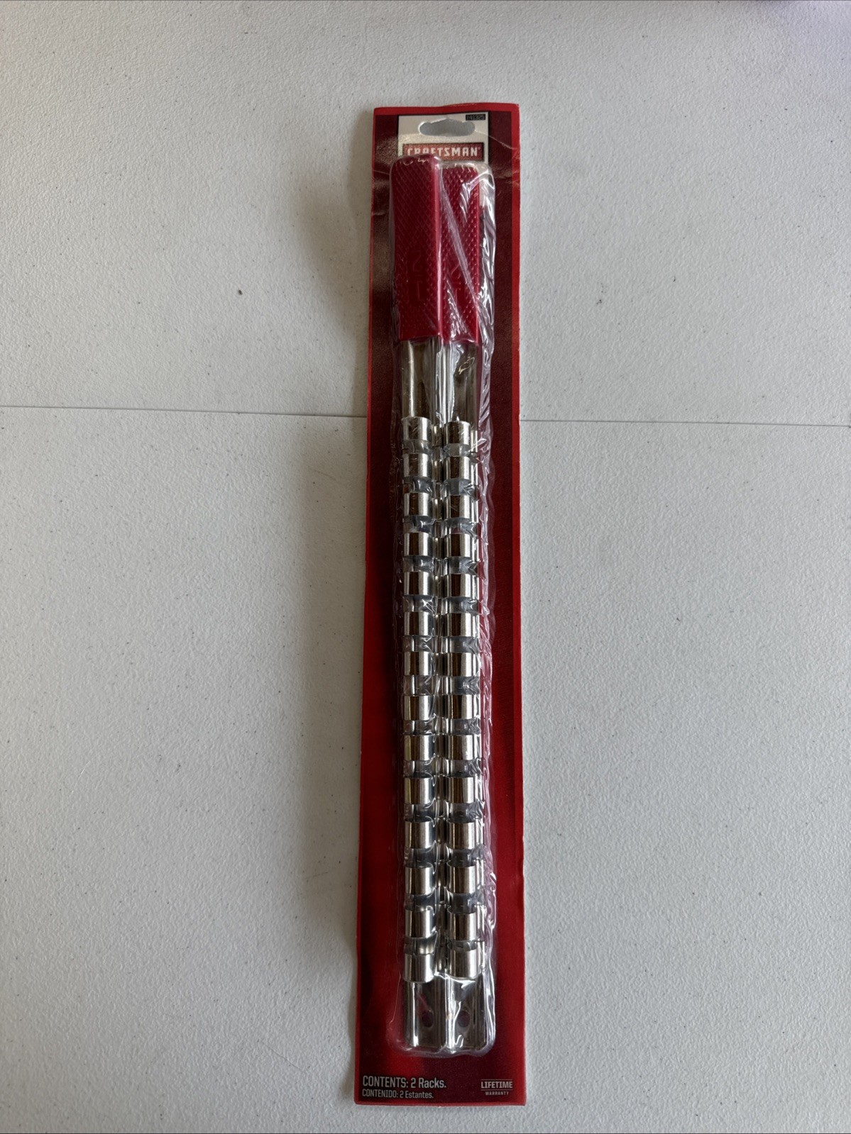Vintage Brand New Craftsman 1/2″ Drive 2 Pc Socket Rack 941325 Made in USA