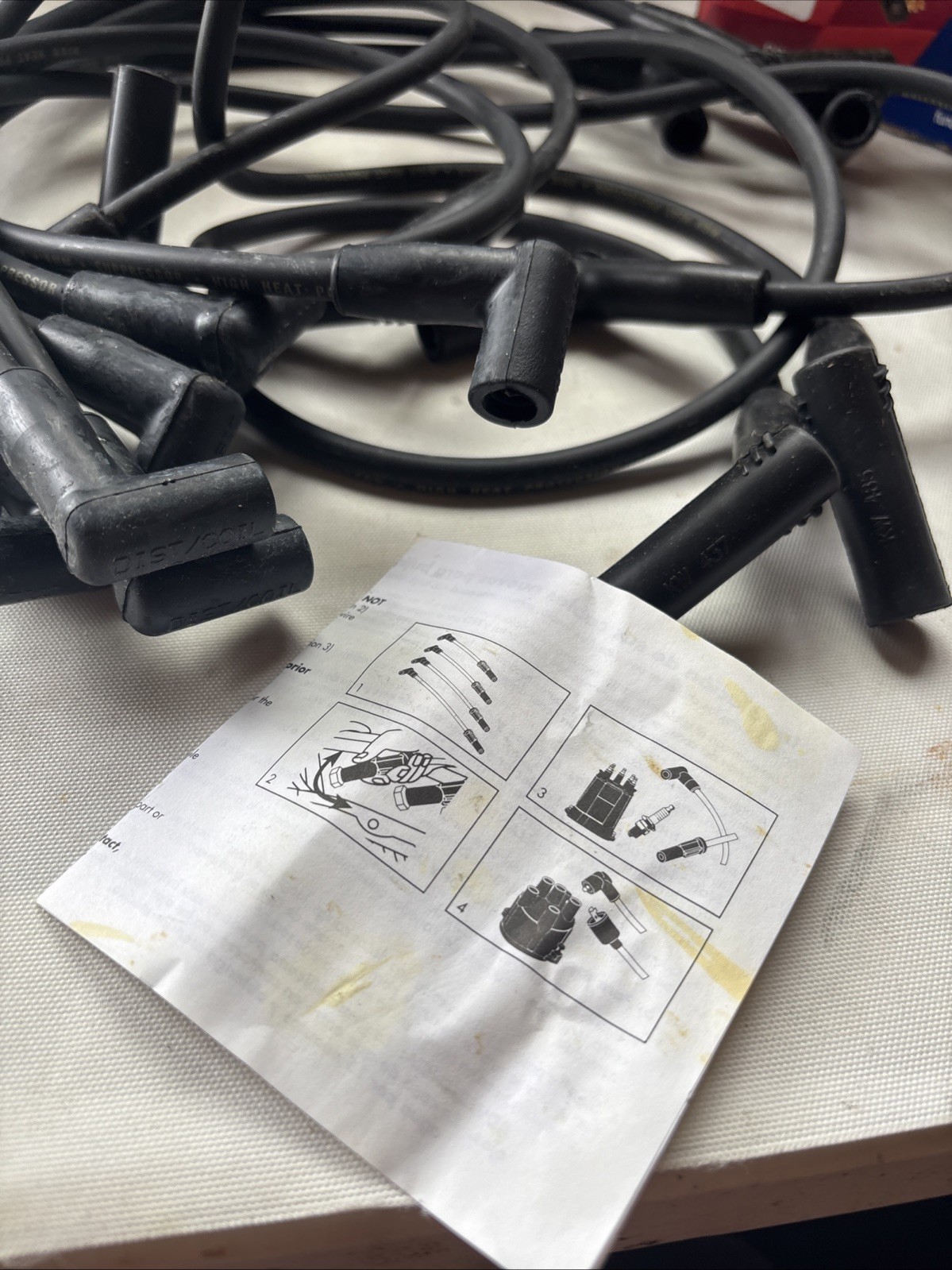 Duralast Ignition Spark Plug Wire Set 4186 9-piece set