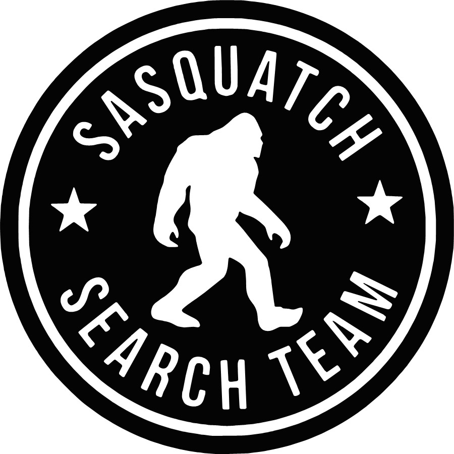 “Sasquatch Research Team” Decal Sticker Bigfoot Variety of Colors