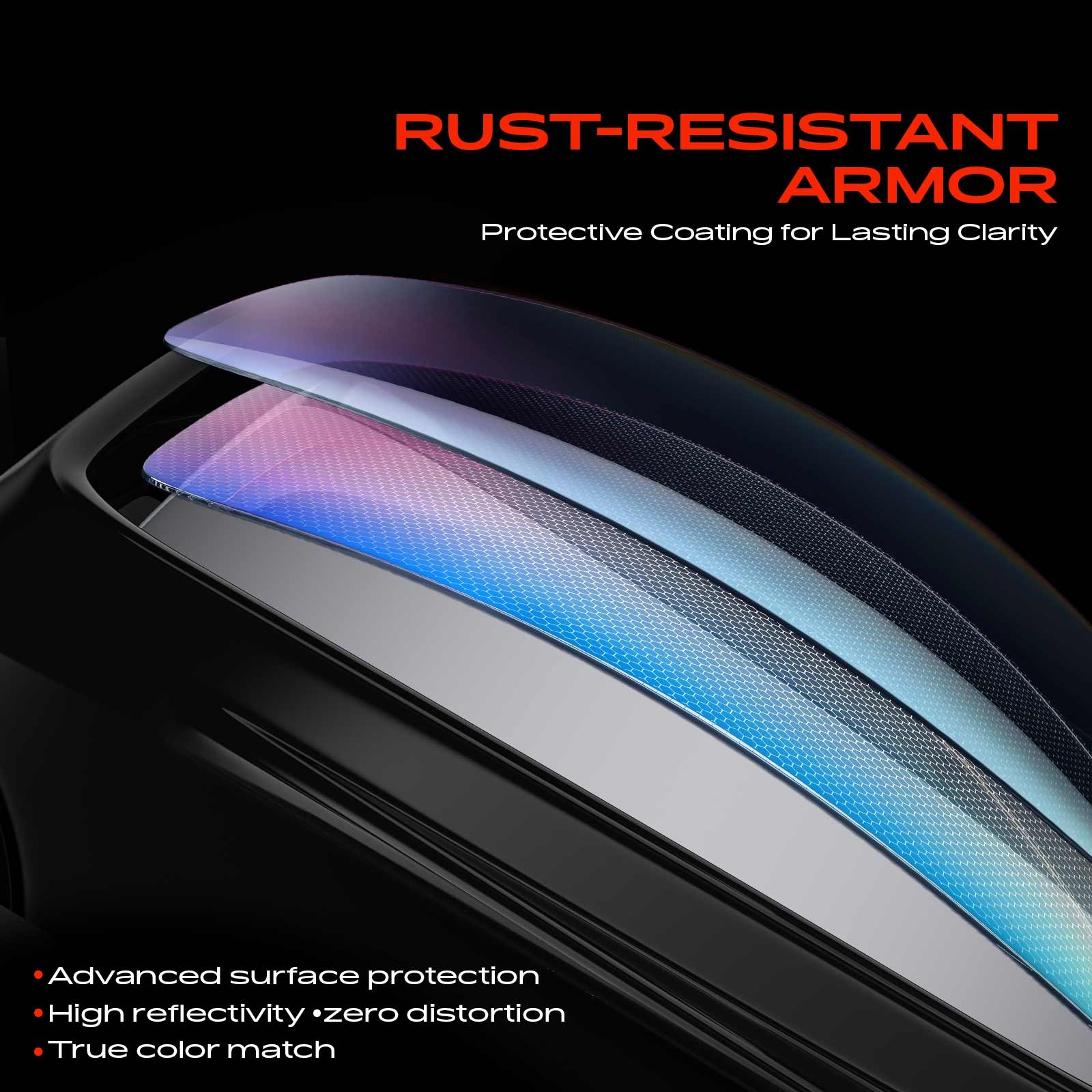 Driver Side Power Mirror with Manual Folding Heated for Subaru Impreza 2017-2023
