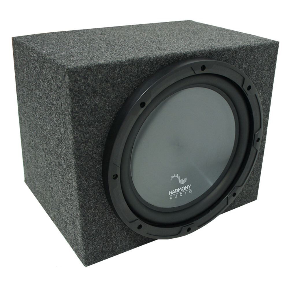 Universal Car Stereo Rearfire Sealed Single 15″ Harmony R154 Sub Box Enclosure
