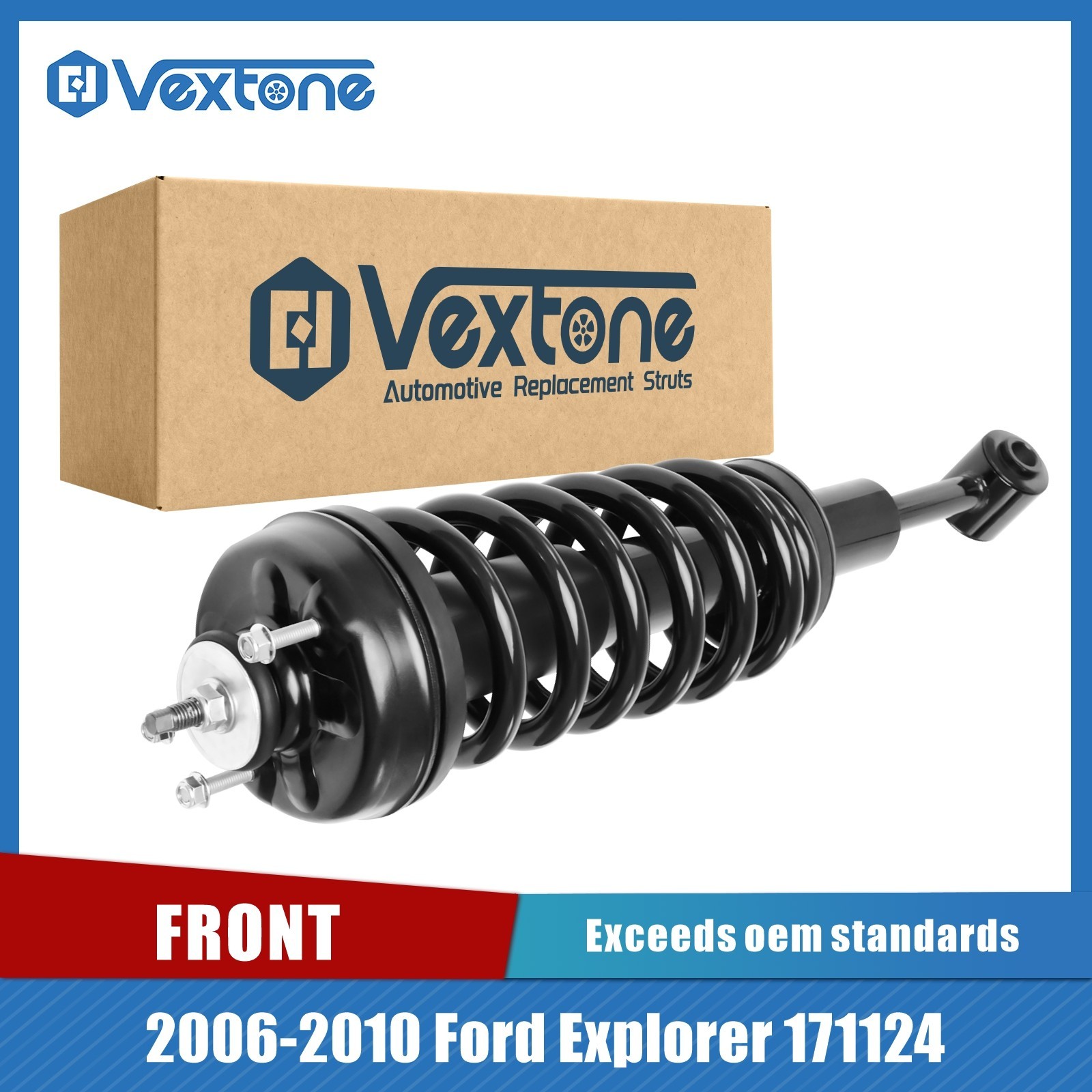 1PC Front Quick Struts for 2006-2010 Ford Explorer Mercury Mountaineer
