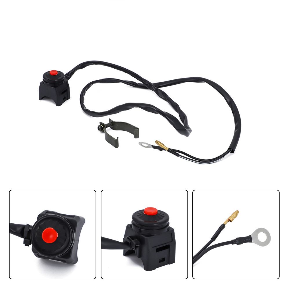 Engine Kill Switch For Suzuki DR DRZ Dirtbike Offroad 37820-14X50 / 37820-36E00