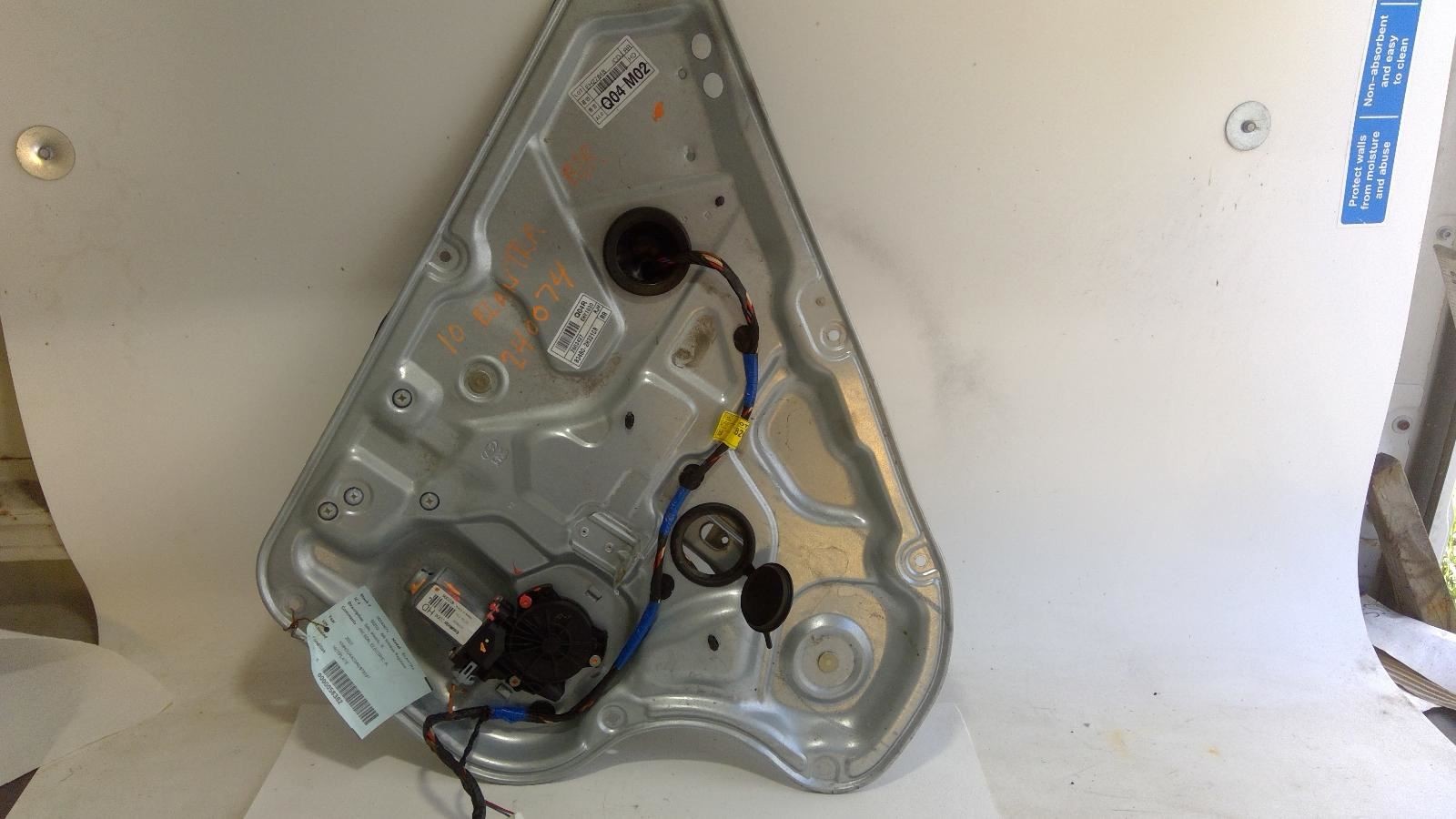 Passenger Rear Window Regulator Sedan Electric Fits 07-10 ELANTRA 269108