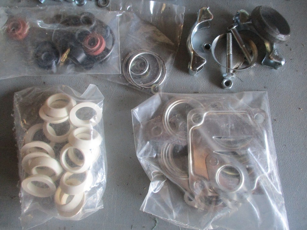 New NOS Volkswagen VW Exhaust Related & Misc Engine Vintage Parts lot