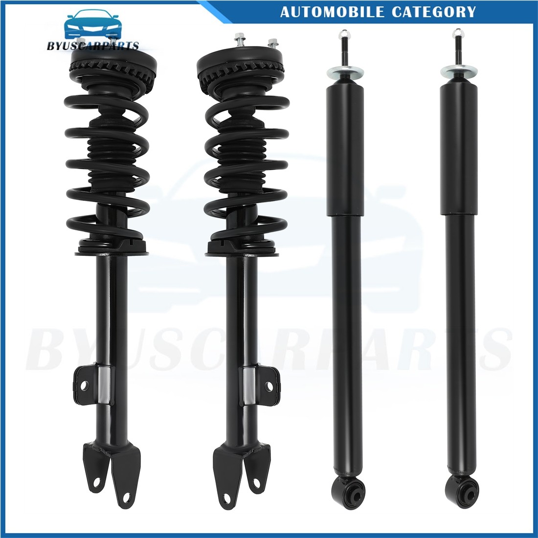 Front Complete Struts Coil Springs & Rear Shocks For Chrysler 300 2011 – 2019