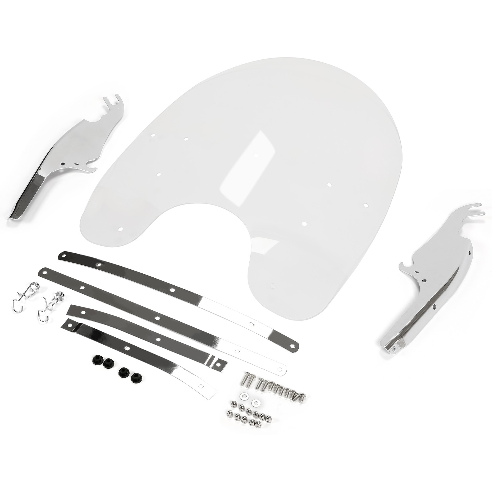 Motorcycle Clear Windshield For Harley Softail Fat Boy Heritage Softail 00-17