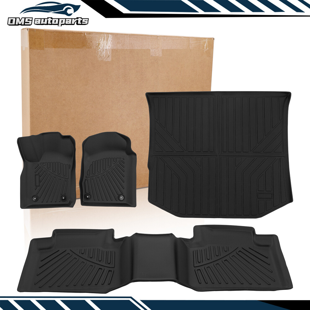 Custom Floor Mats & Cargo Liners for 2016-2021 Jeep Grand Cherokee 2022 WK Black
