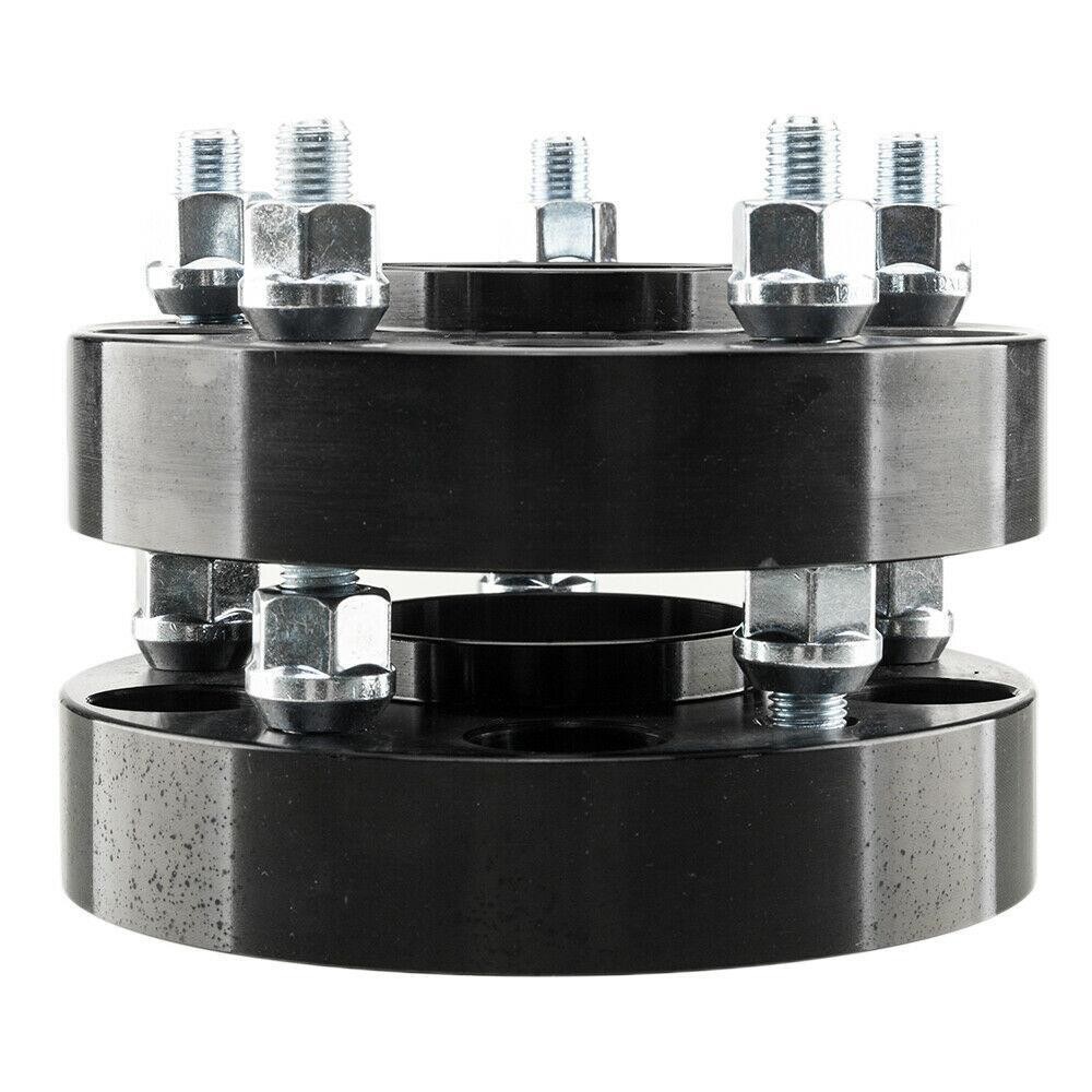 2pcs 5-lug Hubcentric 1.25″ | 5×4.75 (5×120.65mm) 12×1.5 Wheel Spacers Adapters