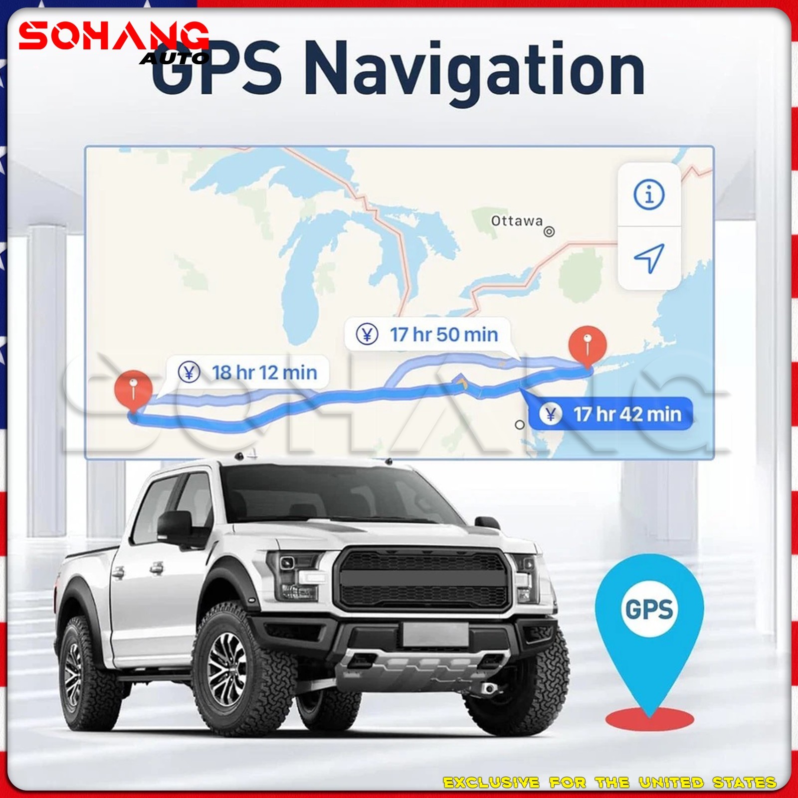 Prime Day | 64G Apple Carplay For 2015-2022 Ford F150 F250 F350 Car Stereo Radio