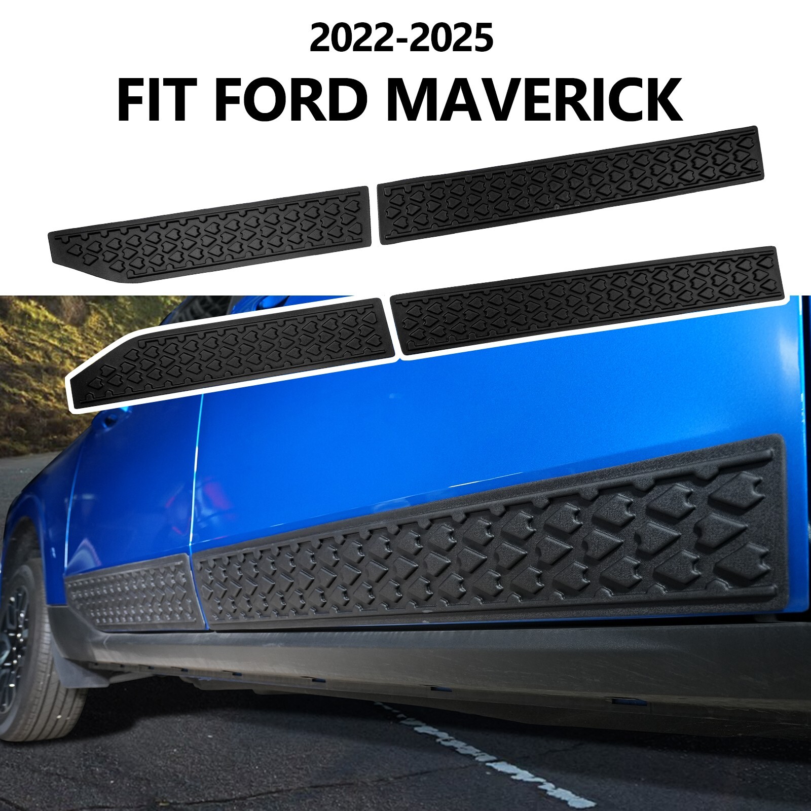 Door Anti-Collision Strip Molding Trim Door Molding Trim 2022-2025 Ford Maverick